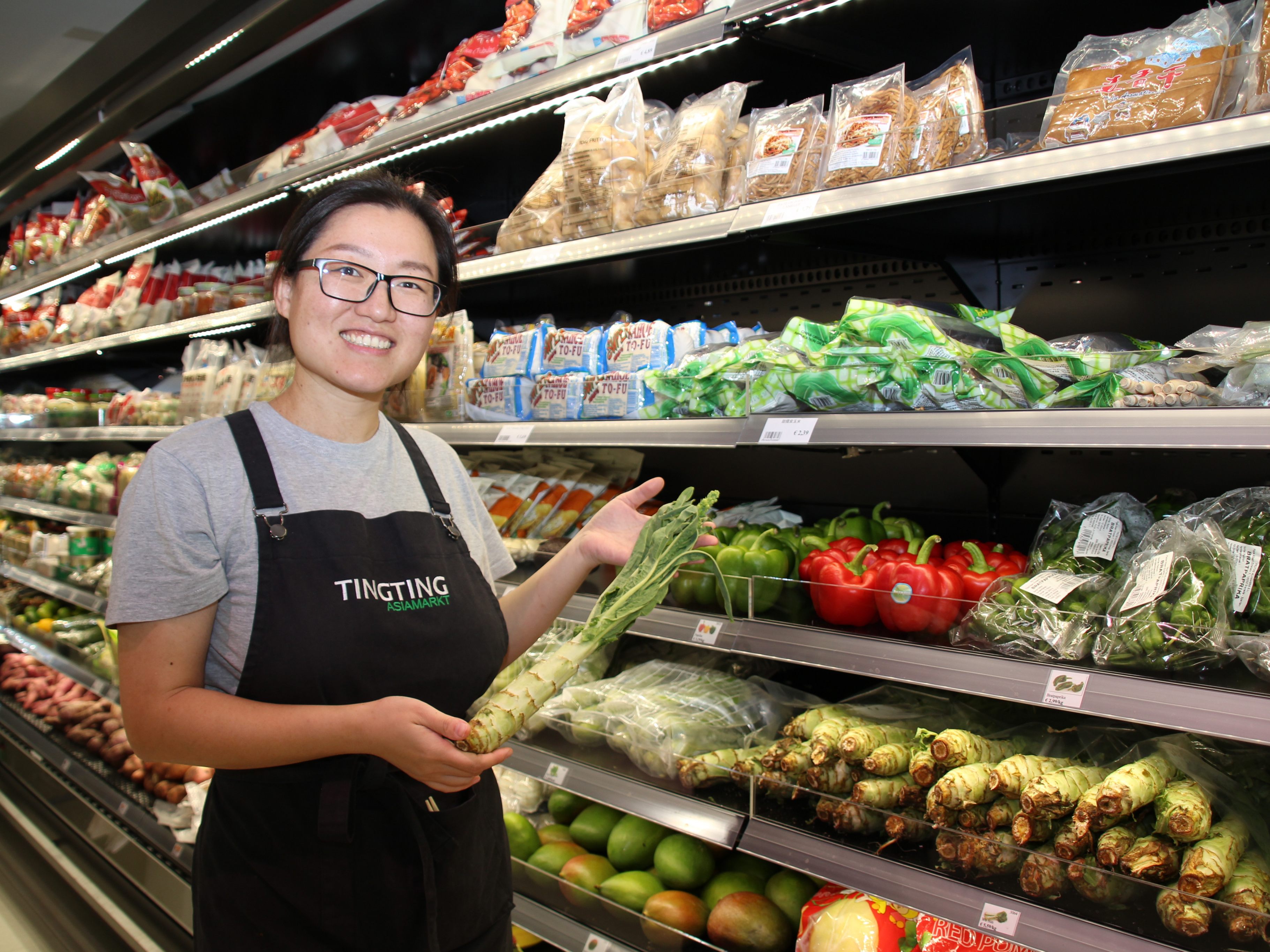 Auch seltene asiatische Gemüsesorten sind in Tingtings Asiamarkt am Jahnplatz zu finden. Auch seltene asiatische Gemüsesorten sind in Tingtings Asiamarkt am Jahnplatz zu finden.
