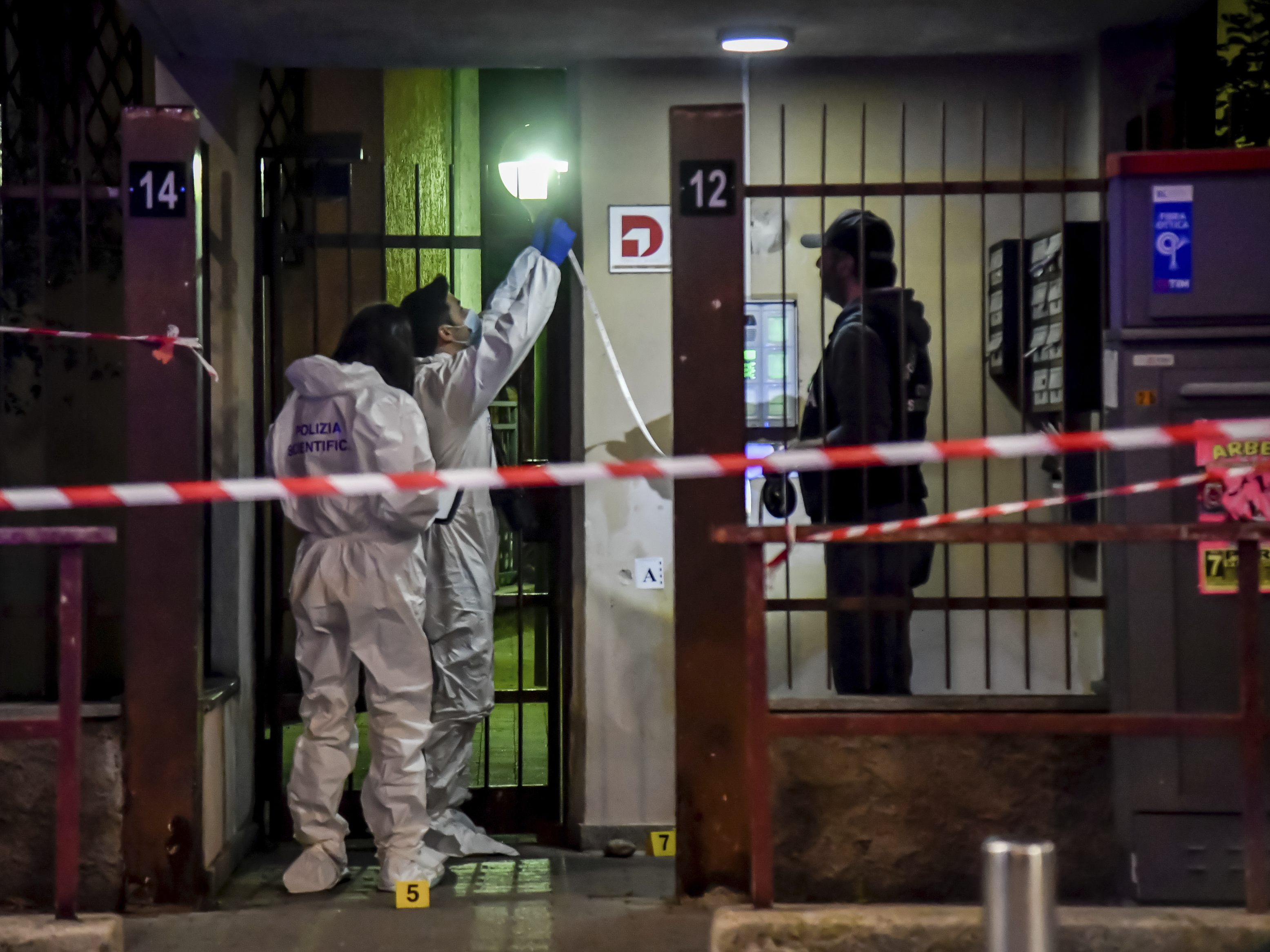 Der Tatort in Mailand