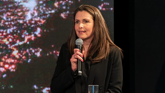 Karin Feuerstein Pichler beim SmartCityWettbewerb 2020