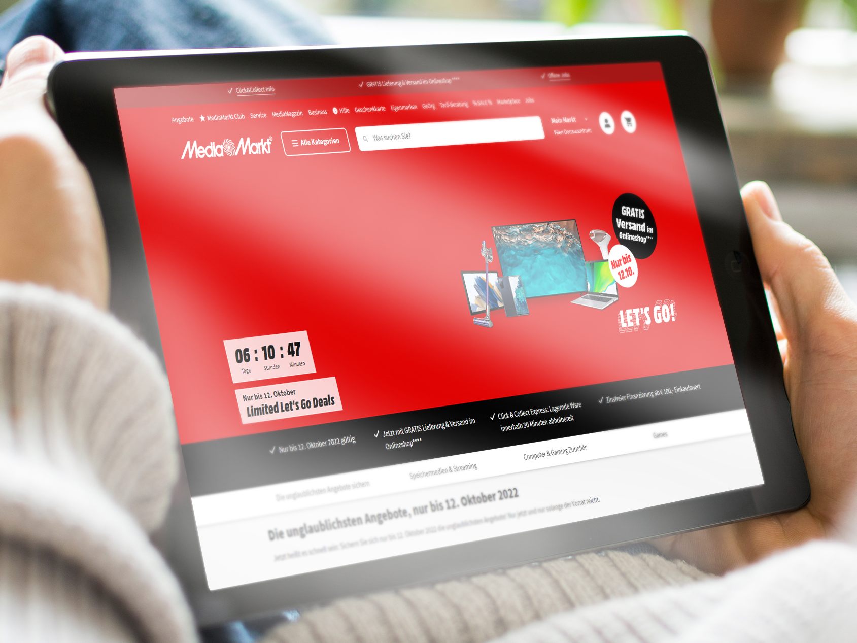 Unglaubliche Angebote bei MediaMarkt ab Sonntag Mitternacht. Unglaubliche Angebote bei MediaMarkt ab Sonntag Mitternacht.