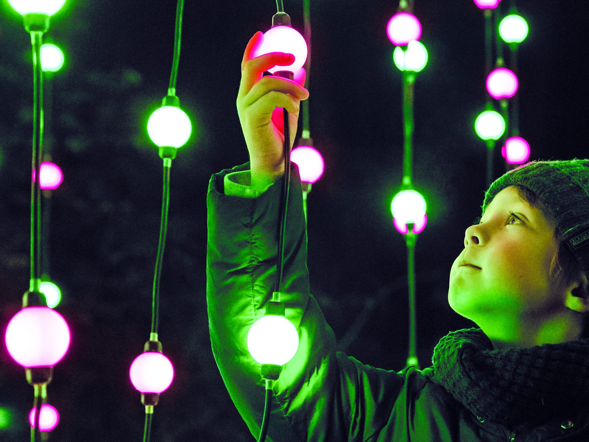 Der Lichtergarten "Illumina" im Schloss Grafenegg startet am 4. November.