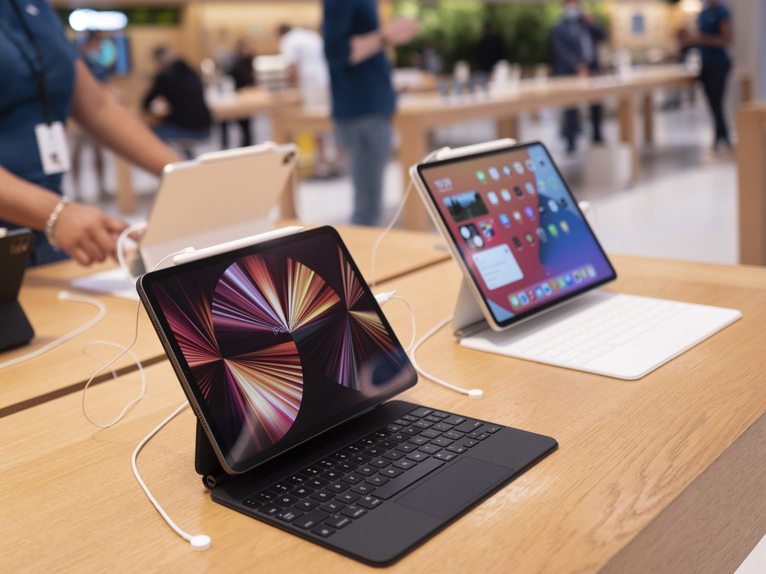 Apple stellte die iPads der zehnten Generation vor. Apple stellte die iPads der zehnten Generation vor.