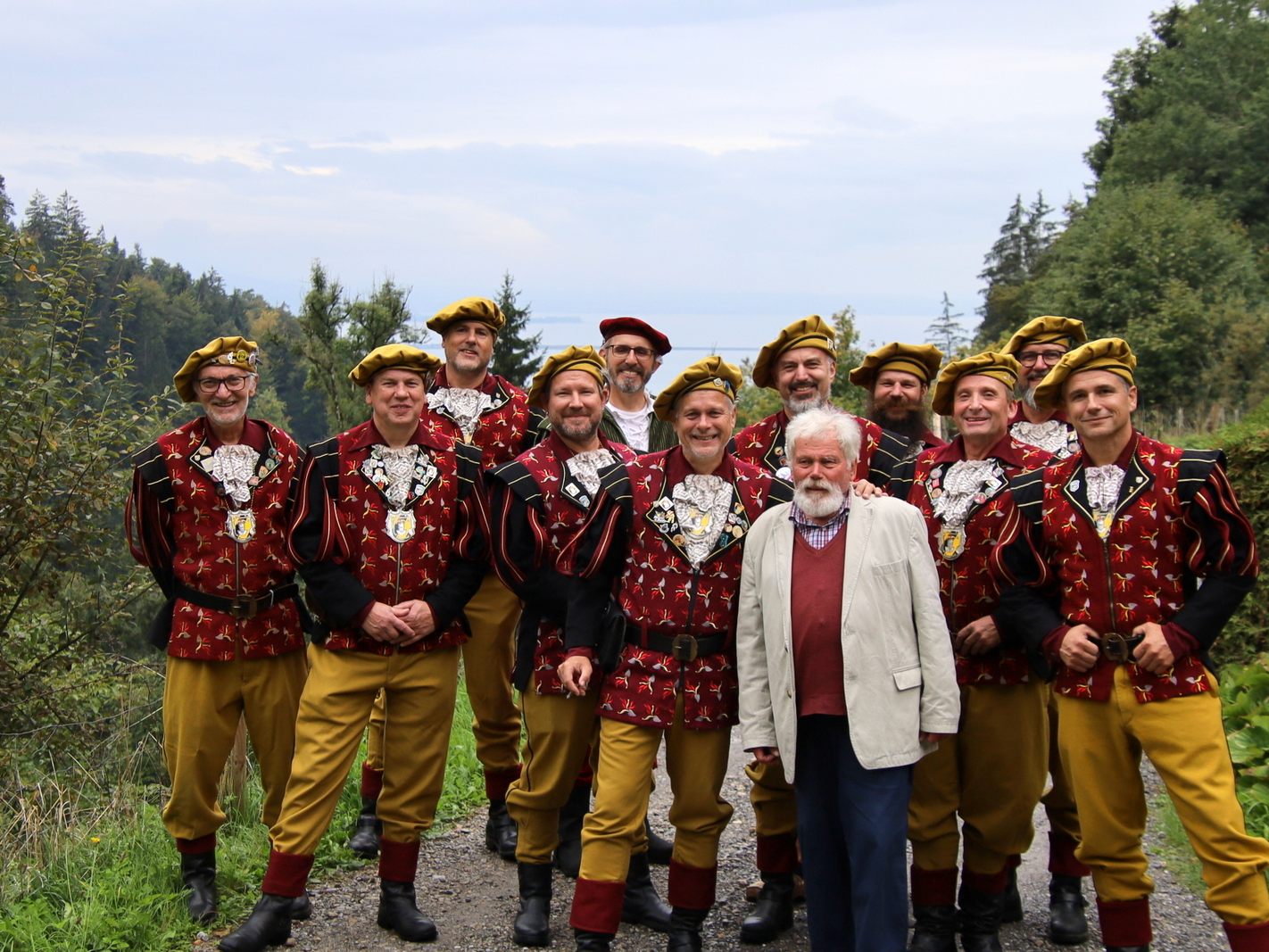 Raubritterbesuch auf der Ruggburg / Faschingsauftakt am 11.11 im Leiblachtal