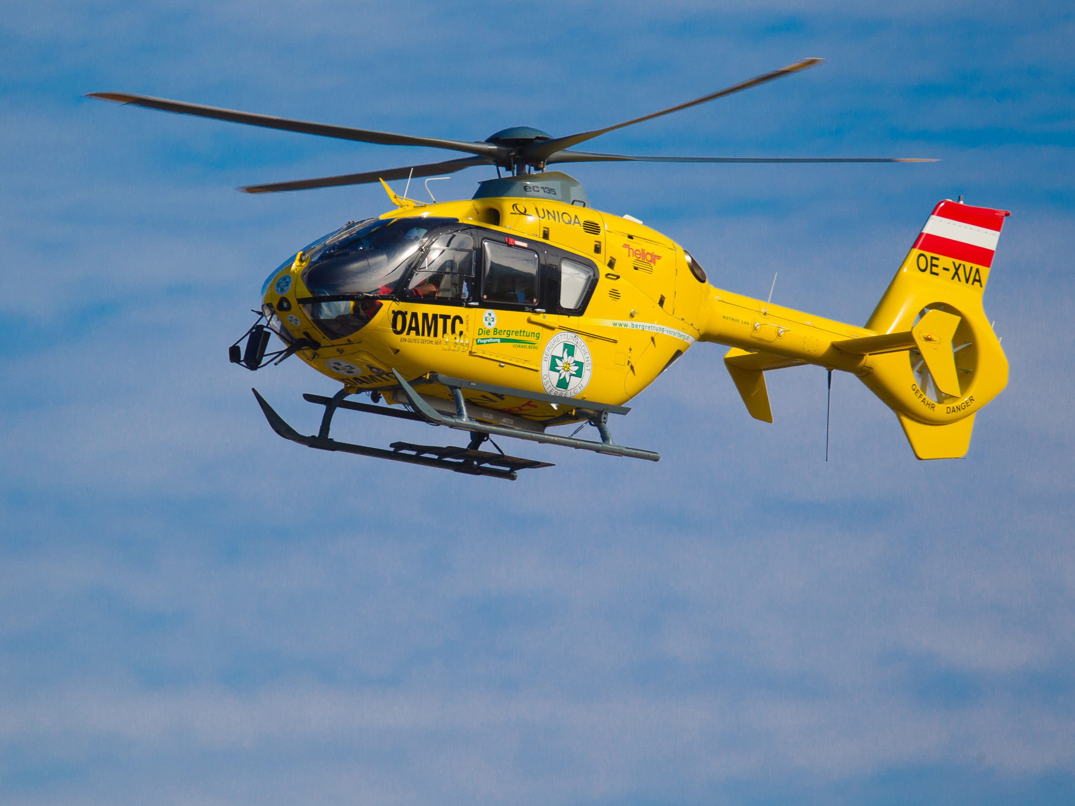 Kind musste ins Krankenhaus geflogen werden