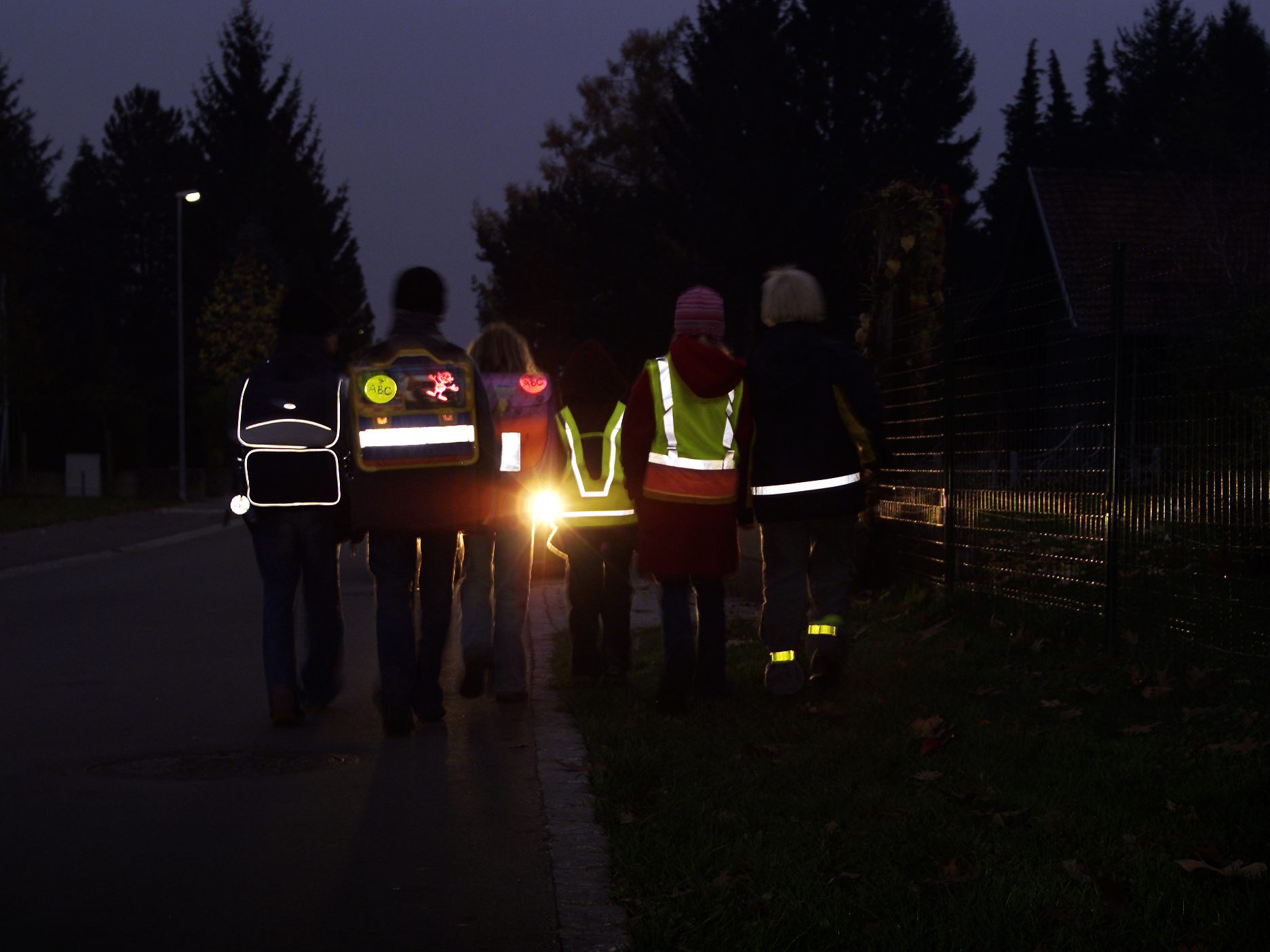 Sehen und gesehen werden.