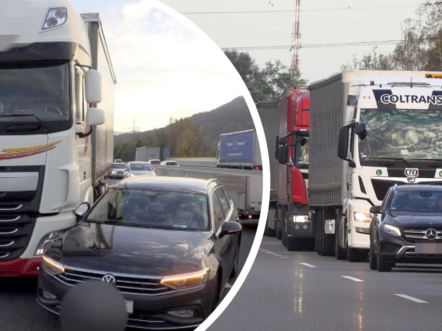 Stau im Frühverkehr: Am Mittwoch kam es auf der A14 zu mehreren Unfällen. Stau im Frühverkehr: Am Mittwoch kam es auf der A14 zu mehreren Unfällen.