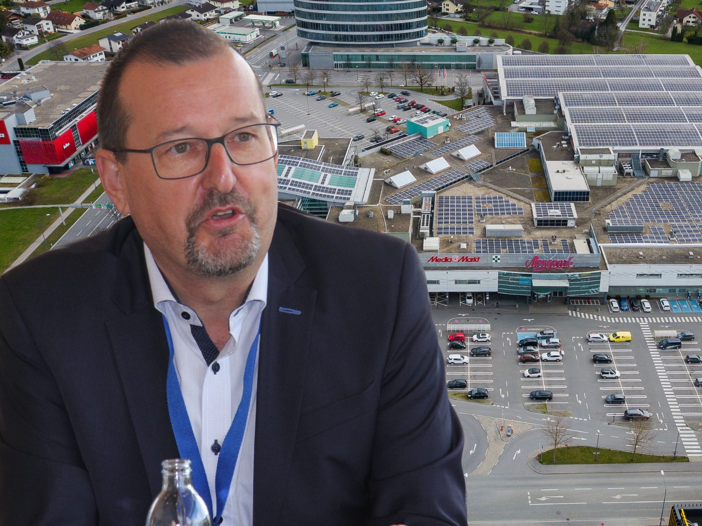 Der Messepark will nach der Erweiterung energieautark sein. Der Messepark will nach der Erweiterung energieautark sein.