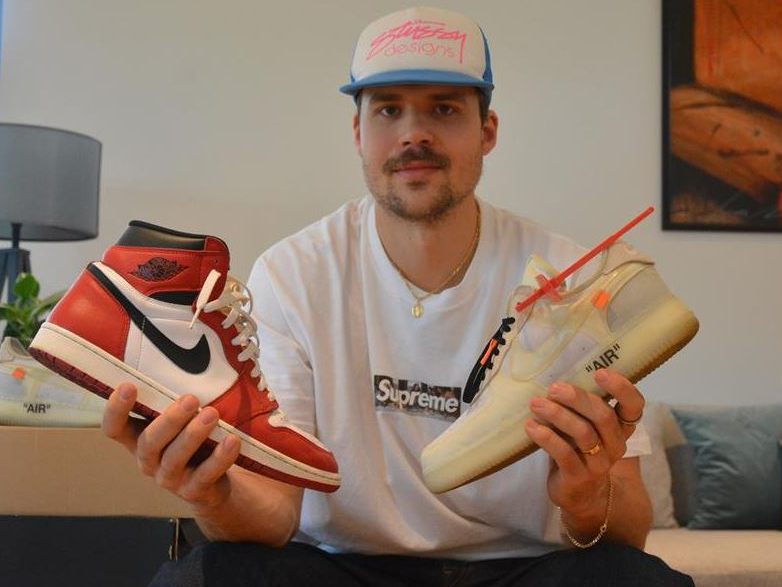 Dominic Haberl weiß auf was es bei Sneakers ankommt. Er sammelt leidenschaftlich Schuhe und ist damit auf Instagram erfolgreich. Dominic Haberl weiß auf was es bei Sneakers ankommt. Er sammelt leidenschaftlich Schuhe und ist damit auf Instagram erfolgreich.