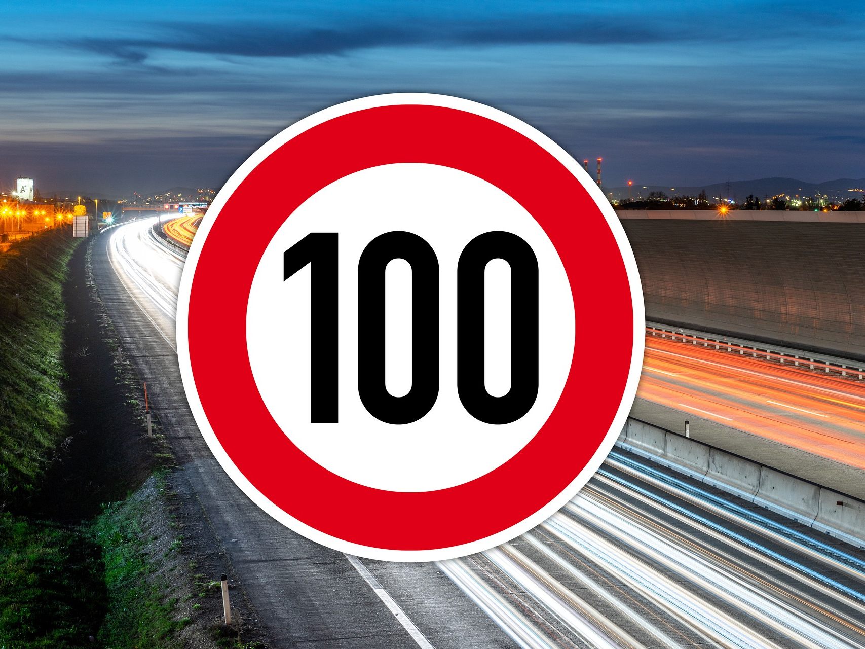 Die Mehrheit von Österreichs Autofahrern ist gegen Tempo 100 auf Autobahnen.