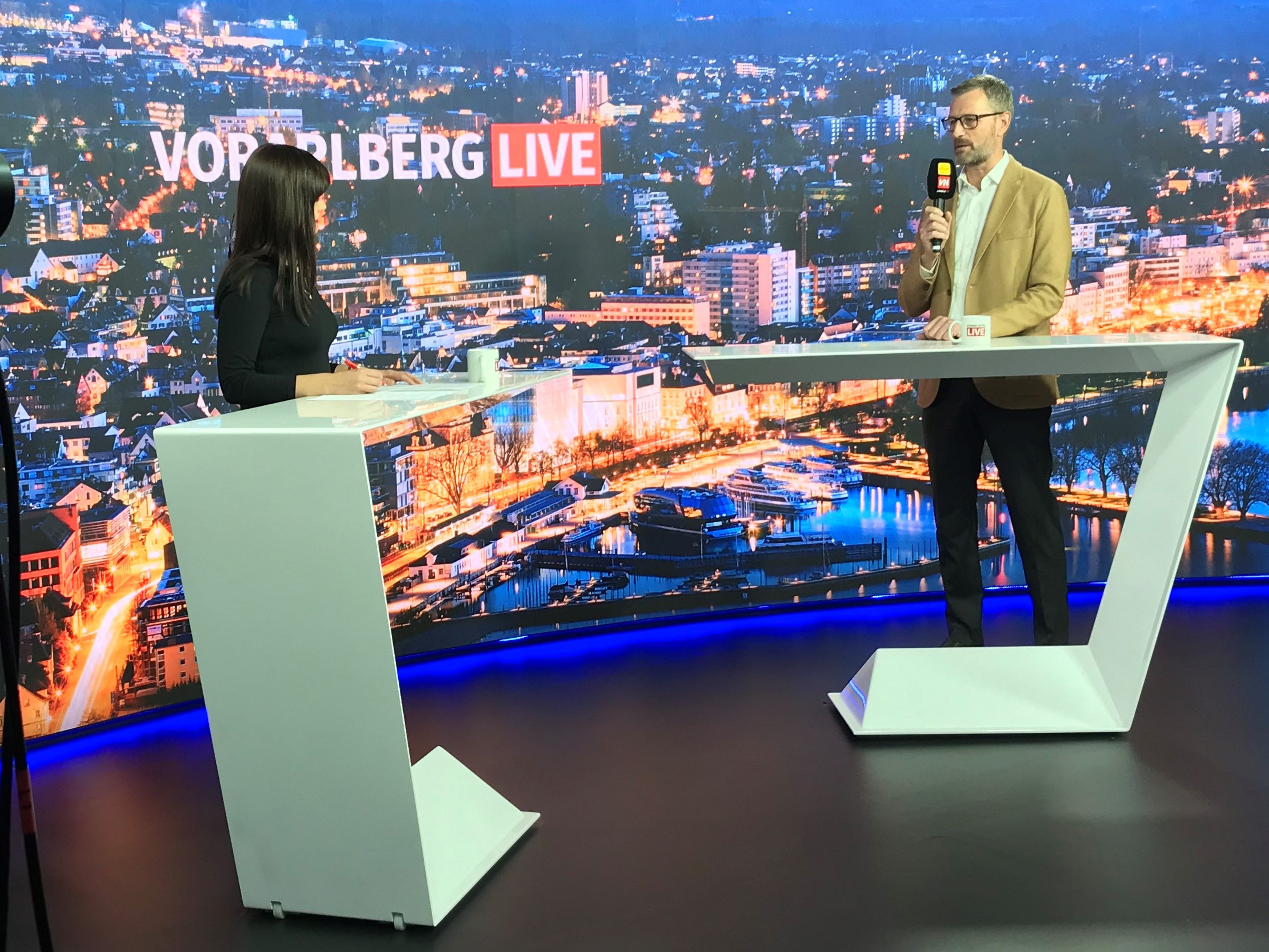 Jürgen Sutterlüty bei "Vorarlberg LIVE".