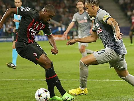 Noah Okafor war beim 1:1 im Hinspiel gegen Milan erfolgreich Noah Okafor war beim 1:1 im Hinspiel gegen Milan erfolgreich