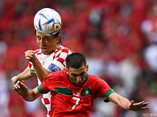 Modric tat sich schwer