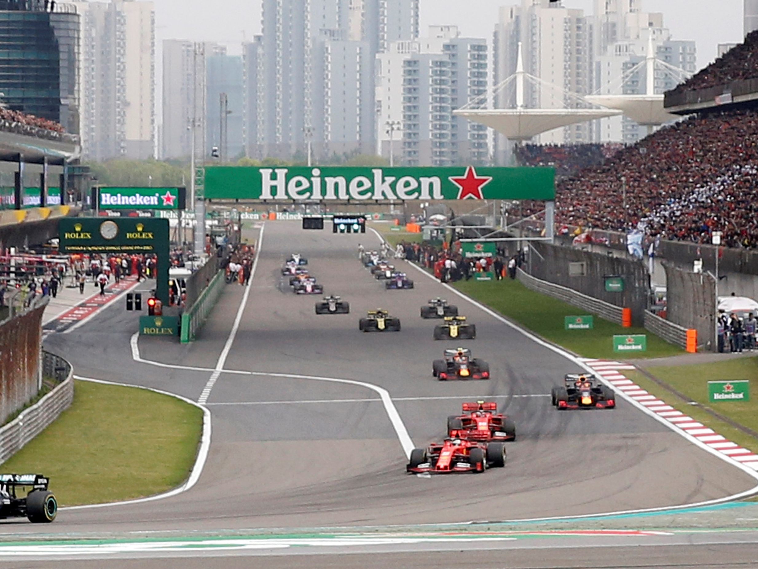 Der Shanghai International Circuit bleibt auch 2023 frei von Formel 1-Autos. Der Shanghai International Circuit bleibt auch 2023 frei von Formel 1-Autos.
