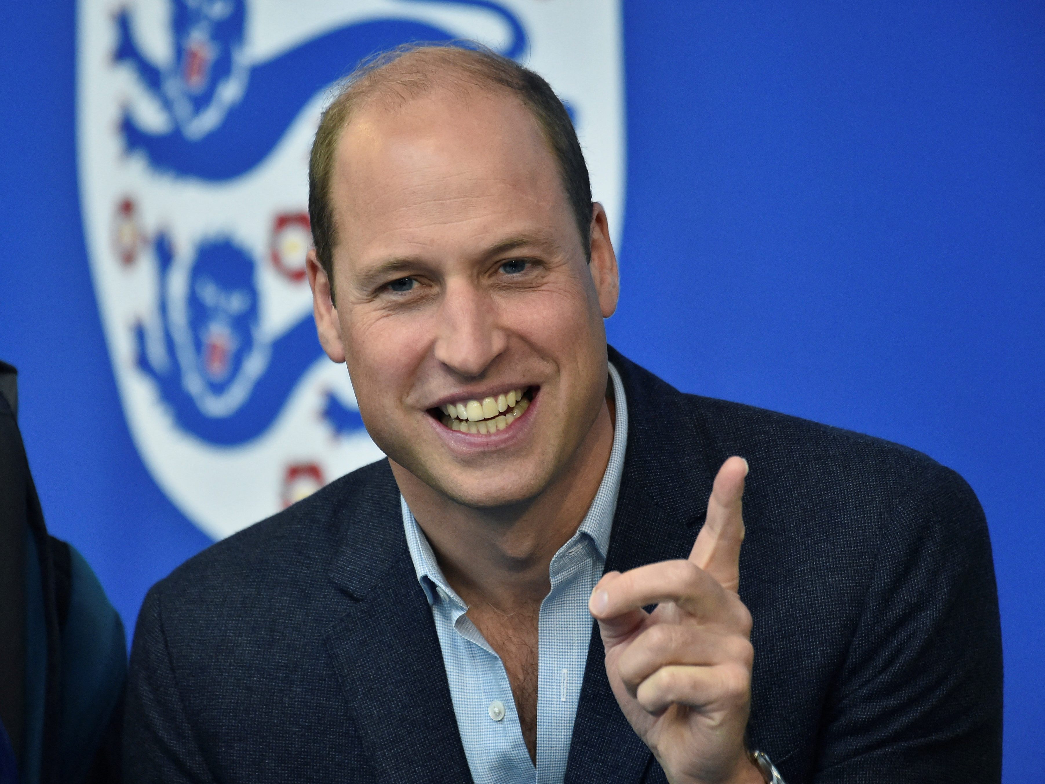 Prinz William sendete via Twitter Grüße an die Teams von England und Wales.