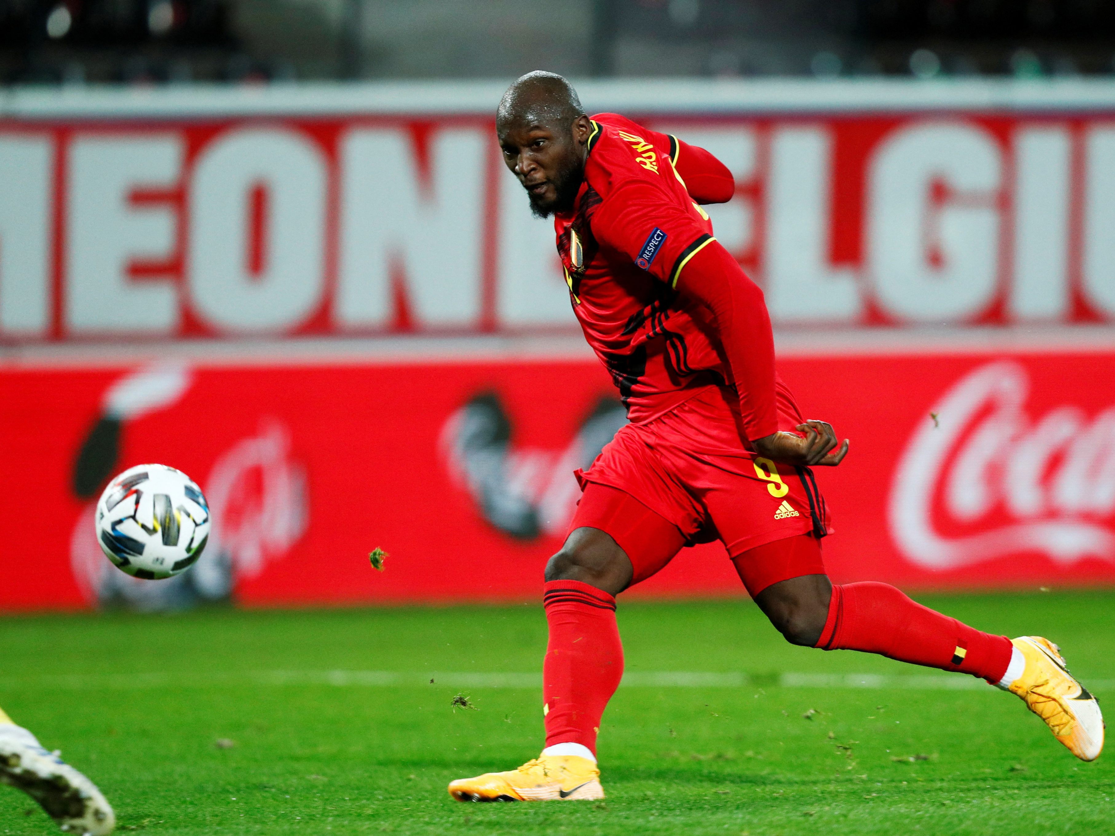 "Wie wir alle wissen, ist er nicht ganz fit", meinte Belgiens Coach weniger als zwei Wochen für der Fußball-WM über Lukaku (im Bild). "Wie wir alle wissen, ist er nicht ganz fit", meinte Belgiens Coach weniger als zwei Wochen für der Fußball-WM über Lukaku (im Bild).