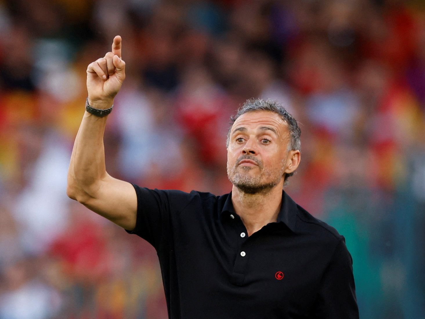 Spanien und Luis Enrique hätten bei der Fußball-WM 2022 wohl nichts gegen eine Wiederholung ihres 6:0 Siegs gegen Deutschland in der Nations League. Spanien und Luis Enrique hätten bei der Fußball-WM 2022 wohl nichts gegen eine Wiederholung ihres 6:0 Siegs gegen Deutschland in der Nations League.