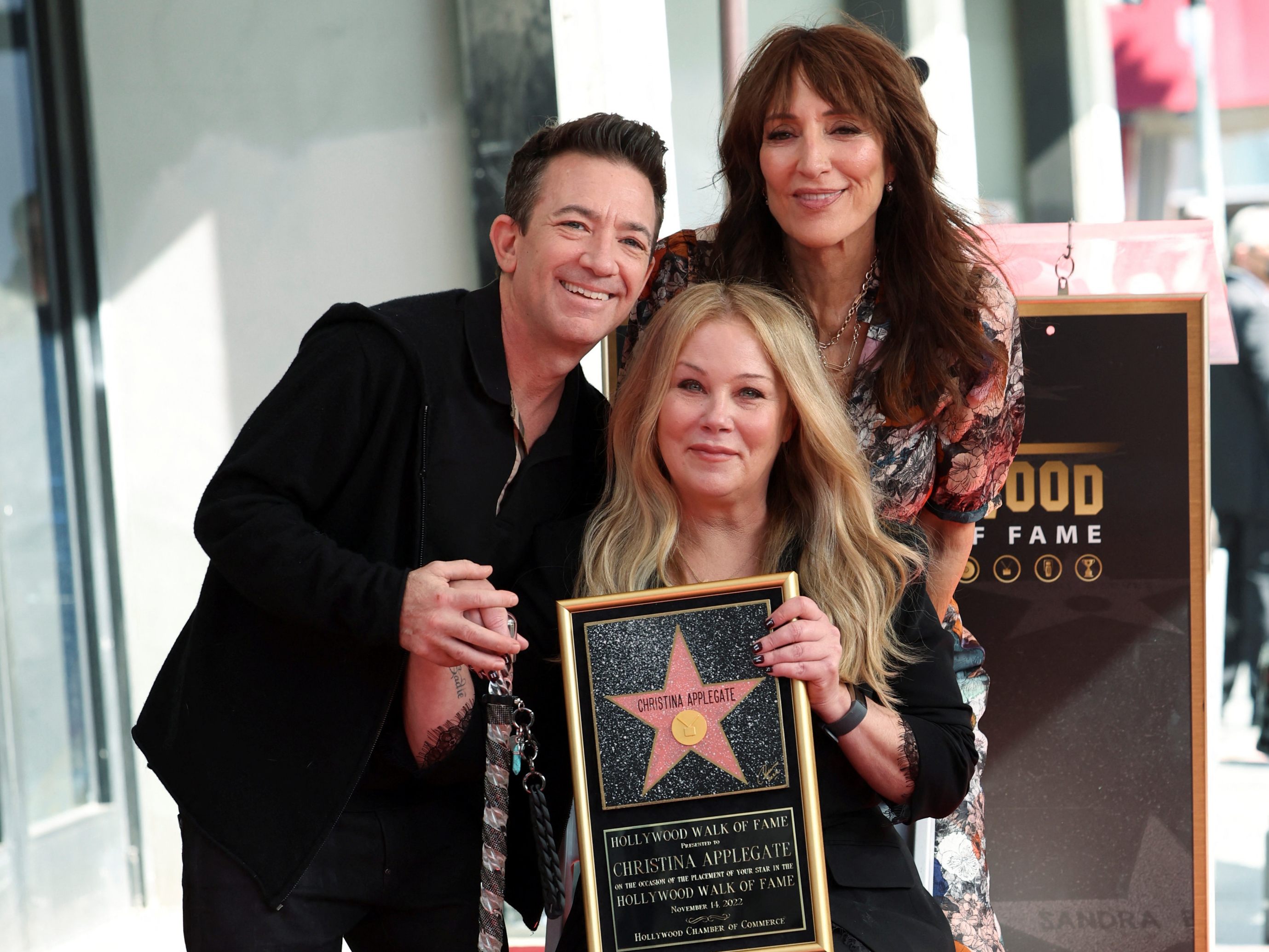 Christina Applegate erhielt einen Stern auf dem "Walk of Fame".
