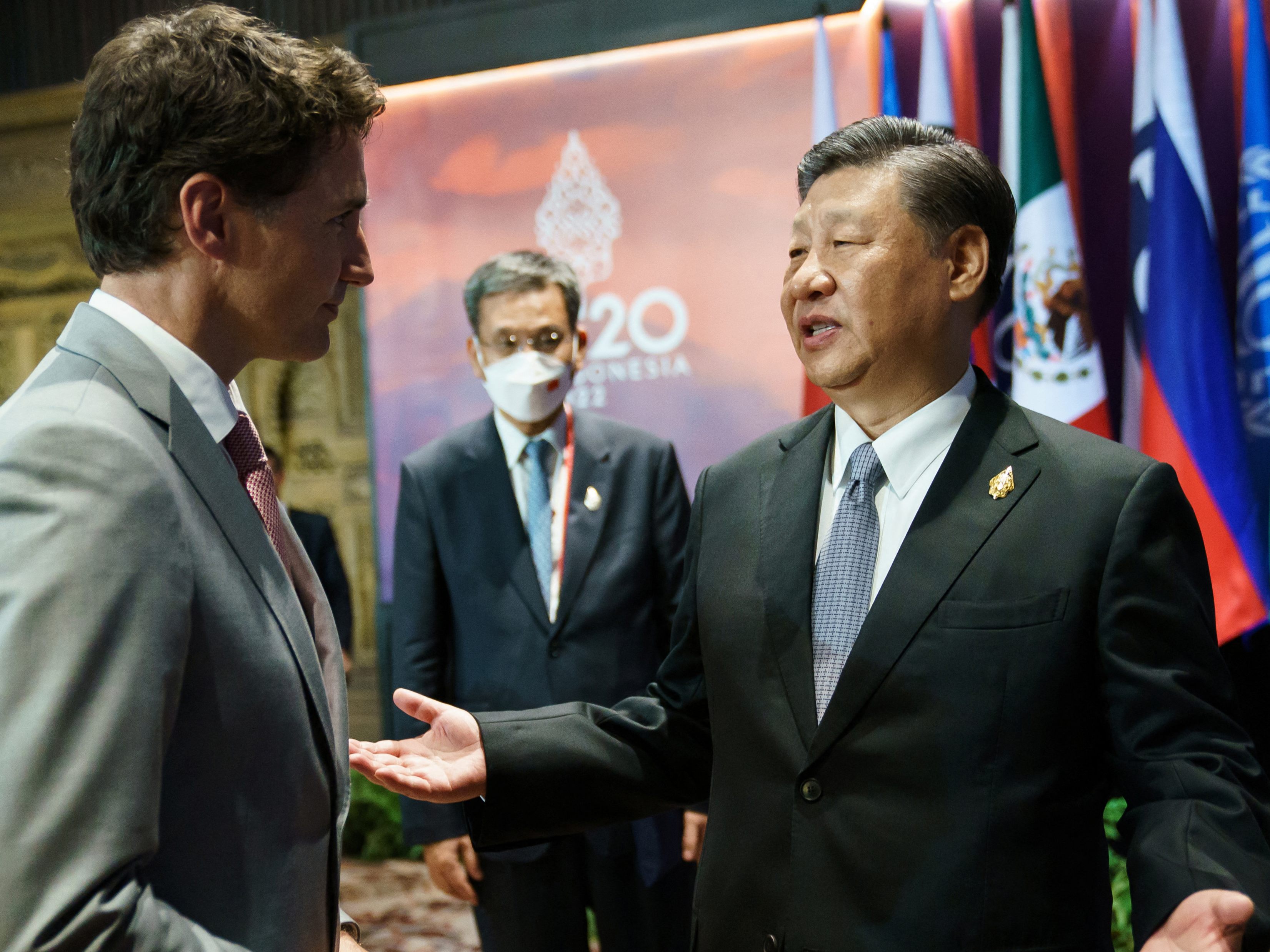Hier streiten sich Xi Jinping und Justin Trudeau