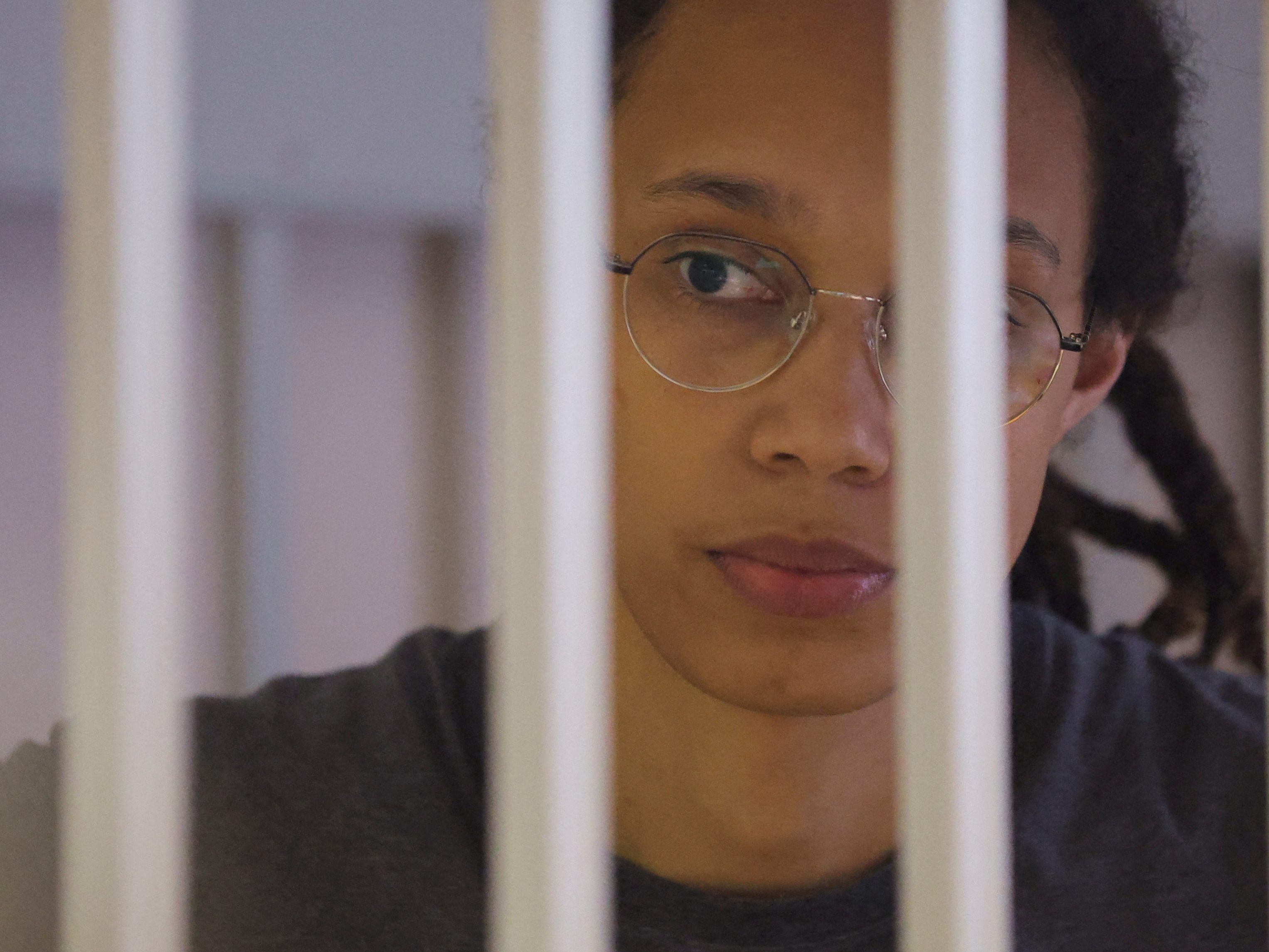 Es gehe ihr den Umständen entsprechend gut: Brittney Griner. Es gehe ihr den Umständen entsprechend gut: Brittney Griner.