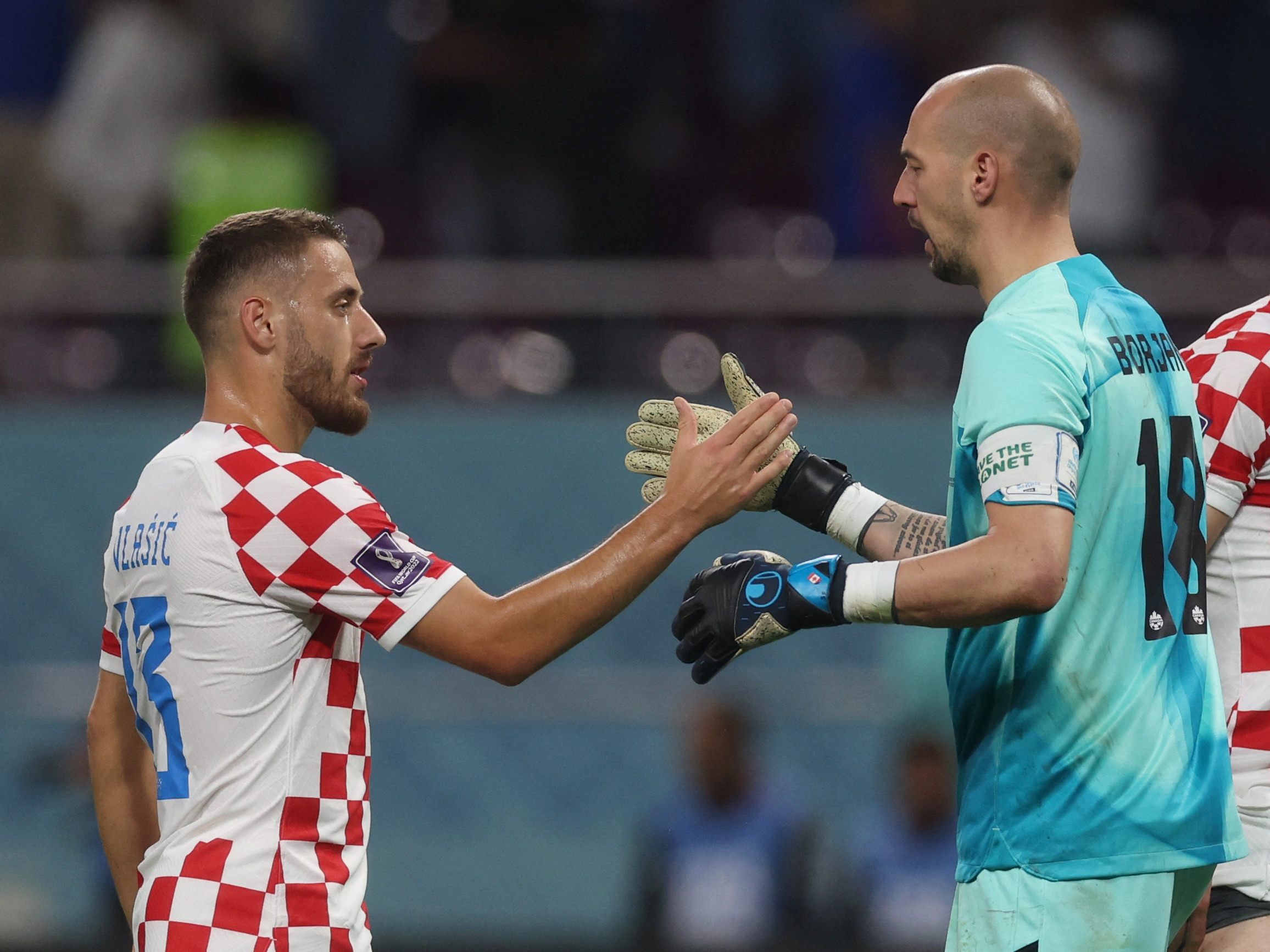Kanadas Tormann Borjan war bei der WM Anfeindungen von kroatischen Fans ausgesetzt. Kanadas Tormann Borjan war bei der WM Anfeindungen von kroatischen Fans ausgesetzt.