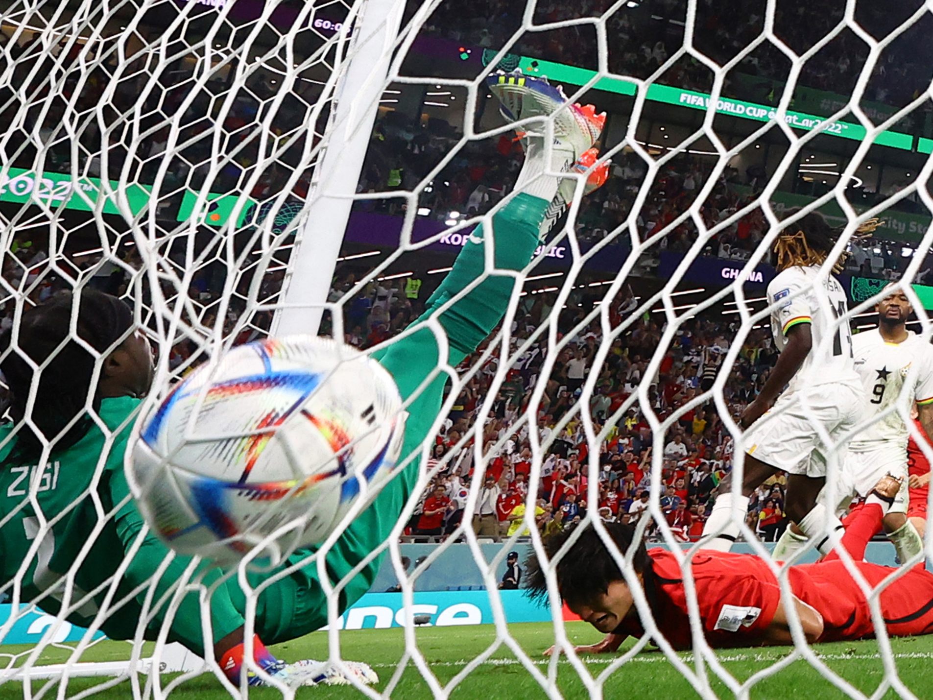 Südkorea und Ghana lieferten sich ein torreiches Duell bei der Fußball-WM.