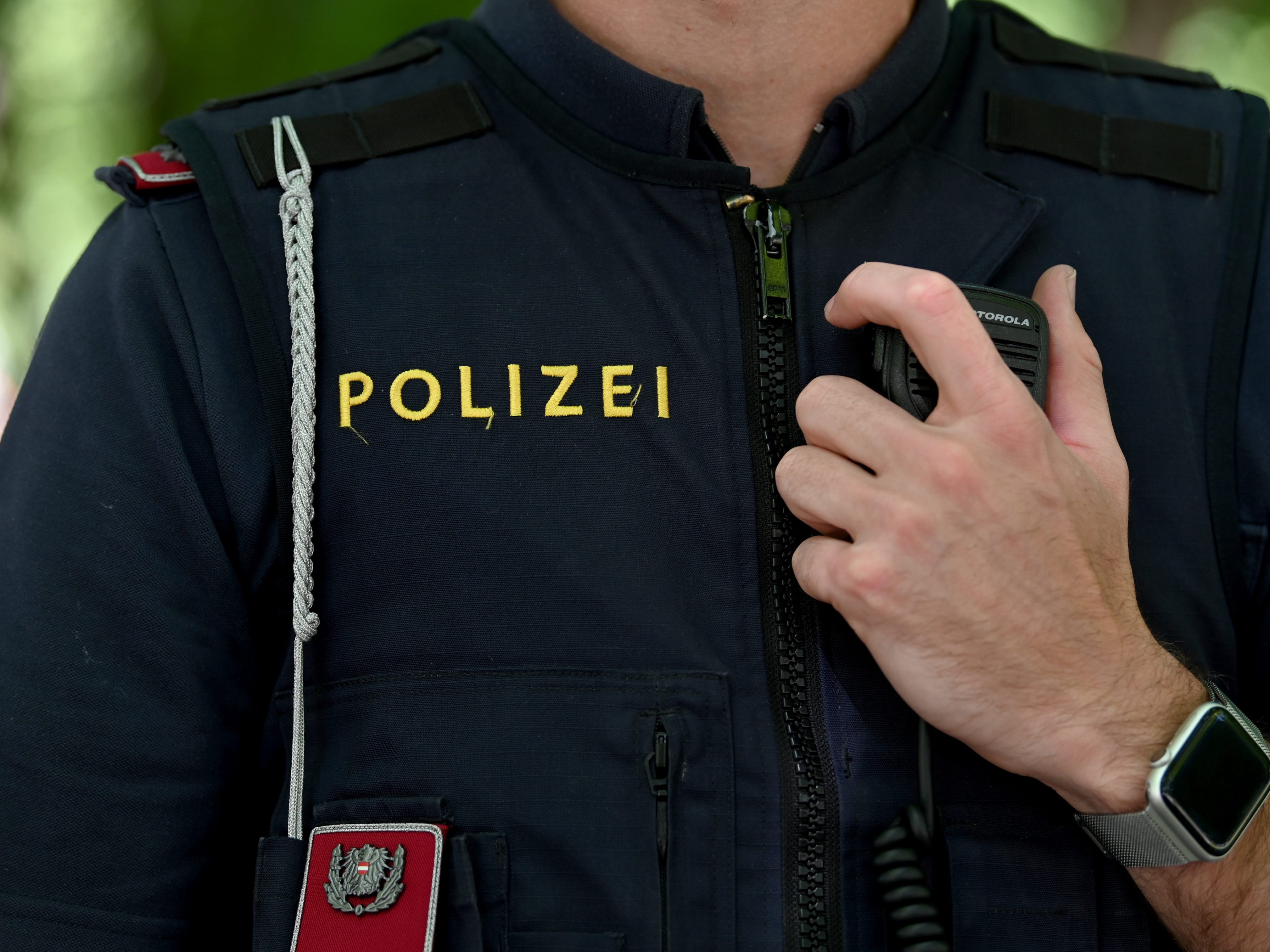 St. Pölten: Ein Polizist wurde angeschossen.