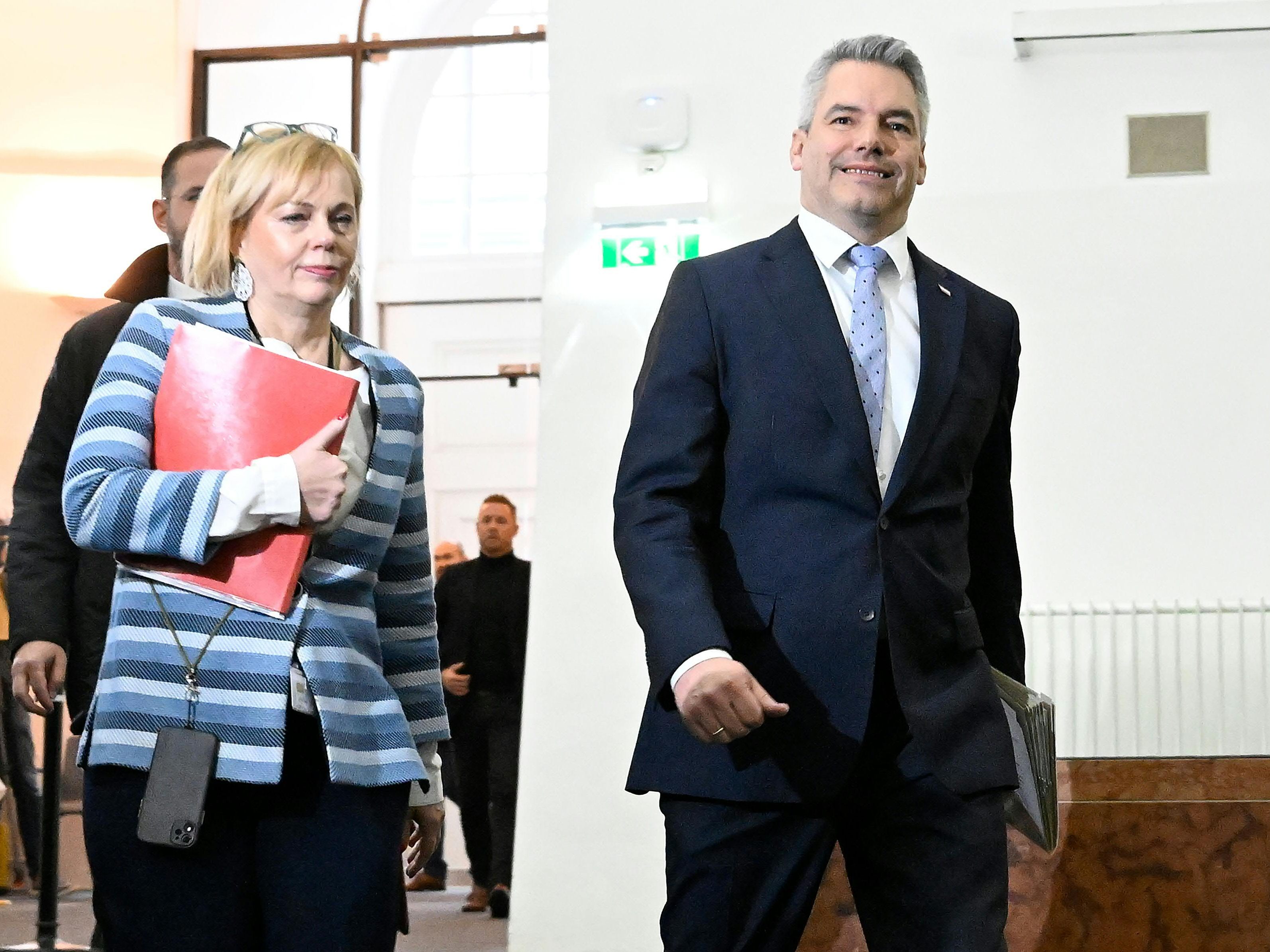 Bundeskanzler Nehammer war am Mittwoch vor dem U-Ausschuss geladen. Bundeskanzler Nehammer war am Mittwoch vor dem U-Ausschuss geladen.