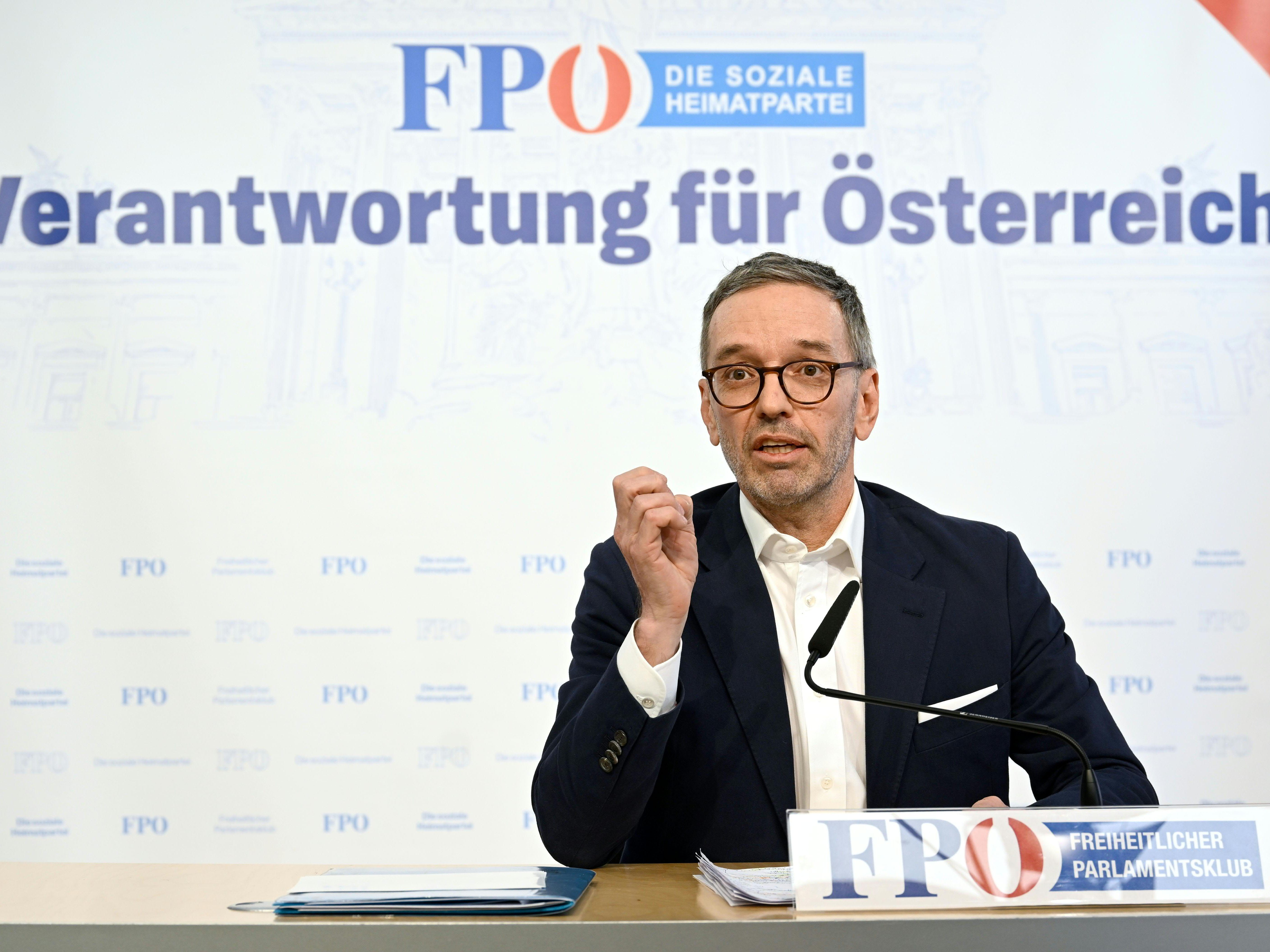 FPÖ-Parteichef Kickl für Deaktrivierung von Österreich als Asylstandort.