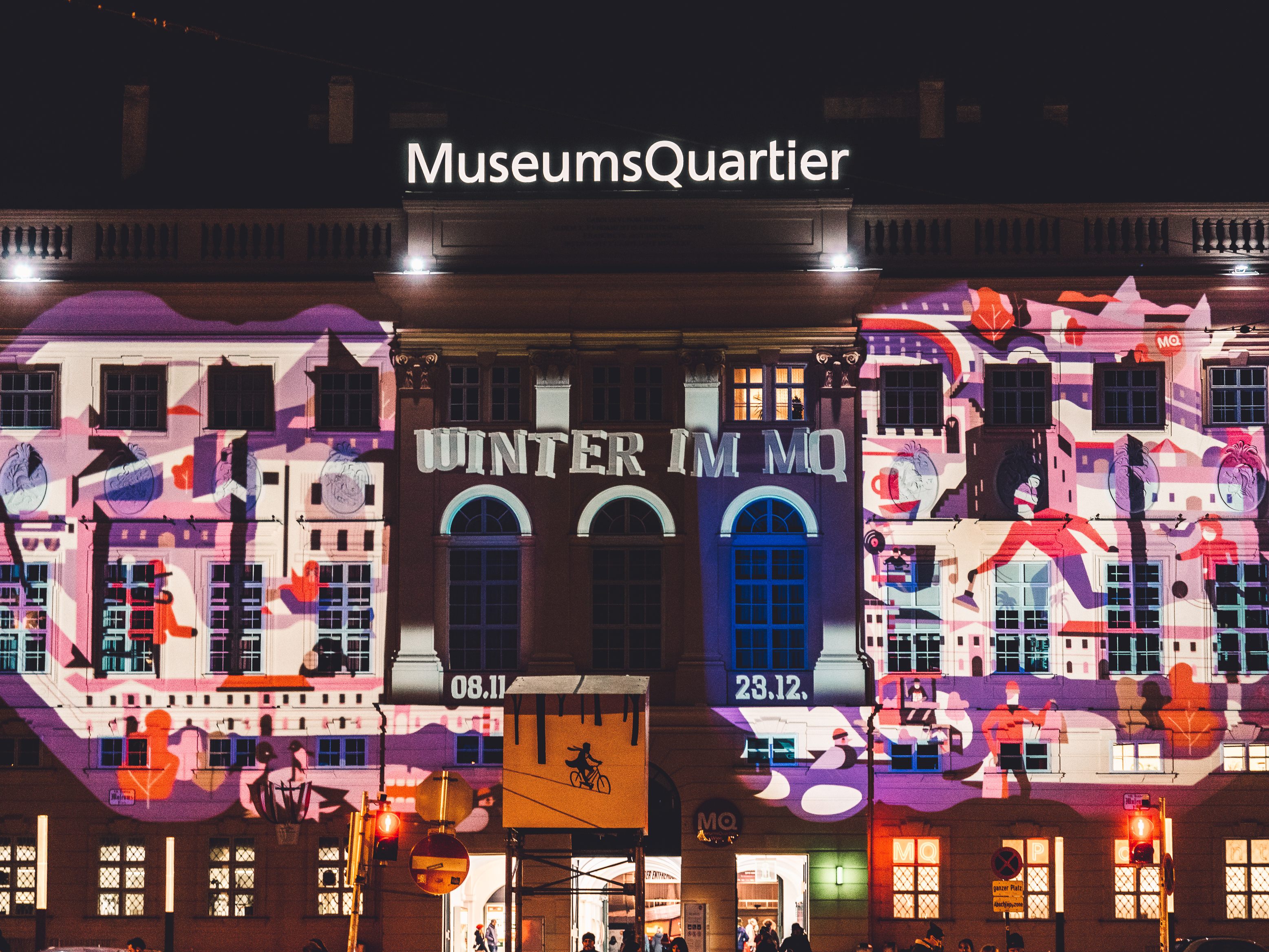 Am 10. November 2022 startet der Winter im MQ. Am 10. November 2022 startet der Winter im MQ.