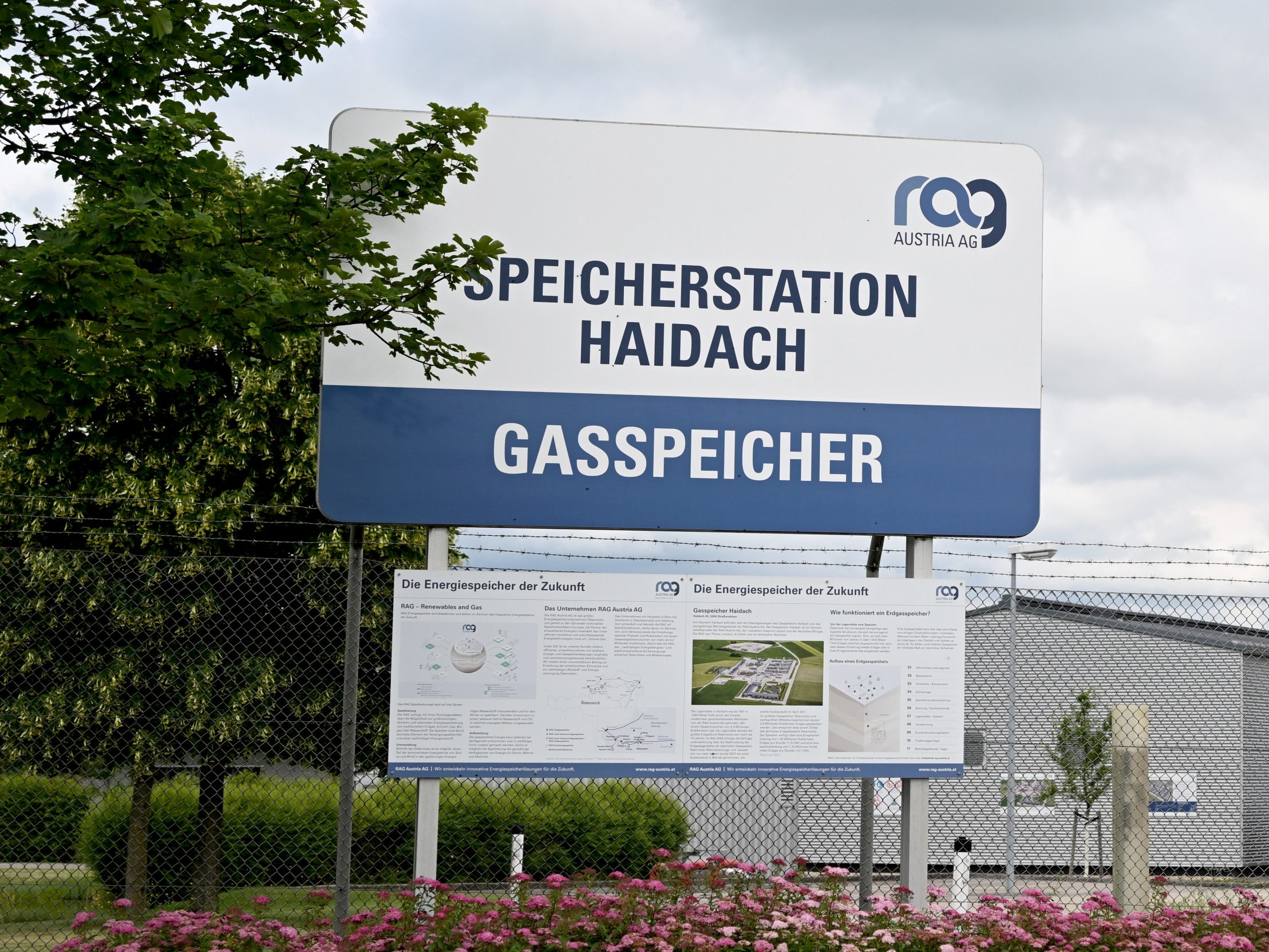 Die hemischen Gasspeicher sollen rasch für den Winter 2023/24 wiederbefüllt werden.