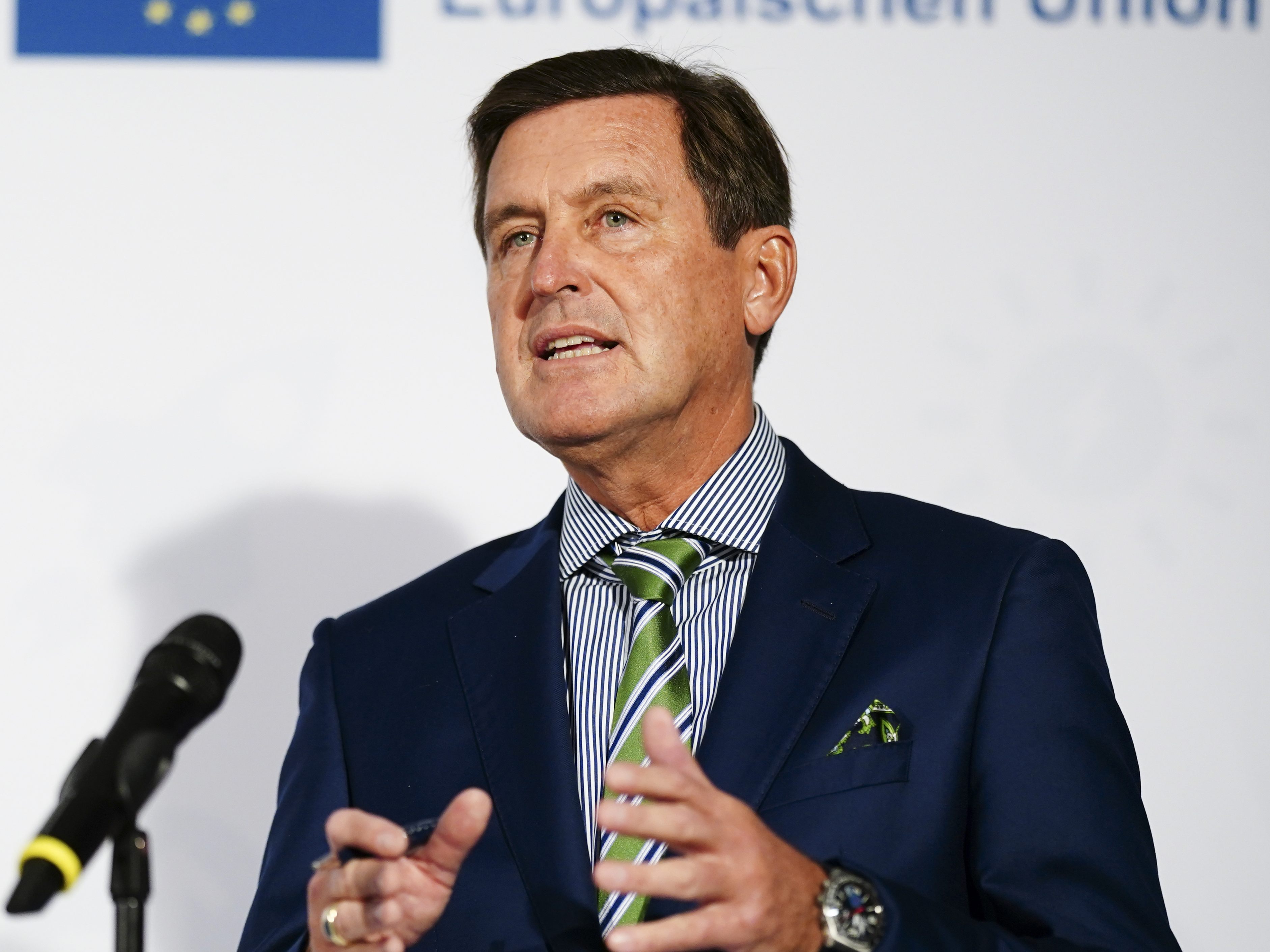 Wirtschaftsstadtrat Peter Hanke rührte die Werbetrommel für den neuen Energietarif "MEGA".