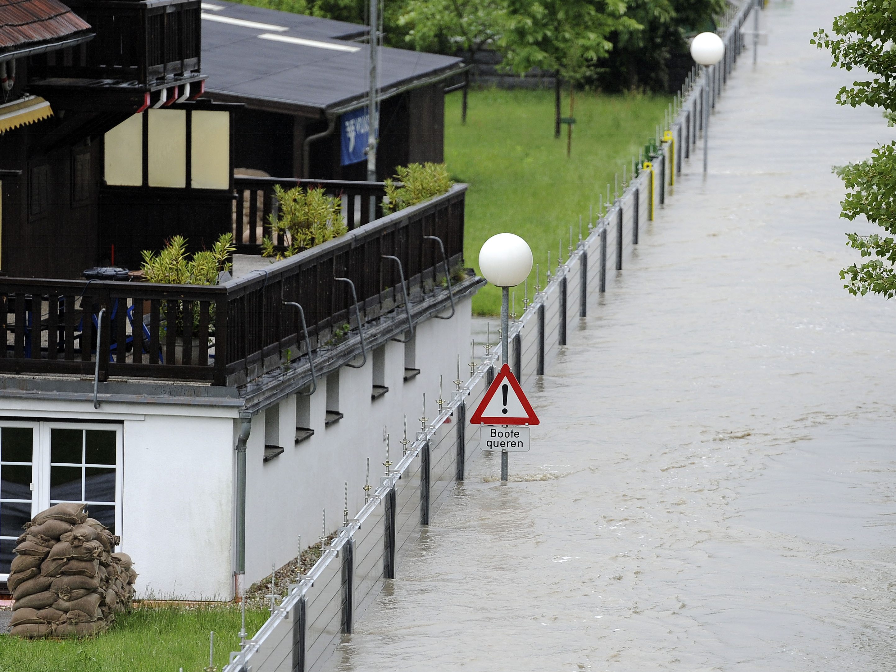 Der Hochwasserschutz in Niederösterreich wird ausgebaut. Der Hochwasserschutz in Niederösterreich wird ausgebaut.