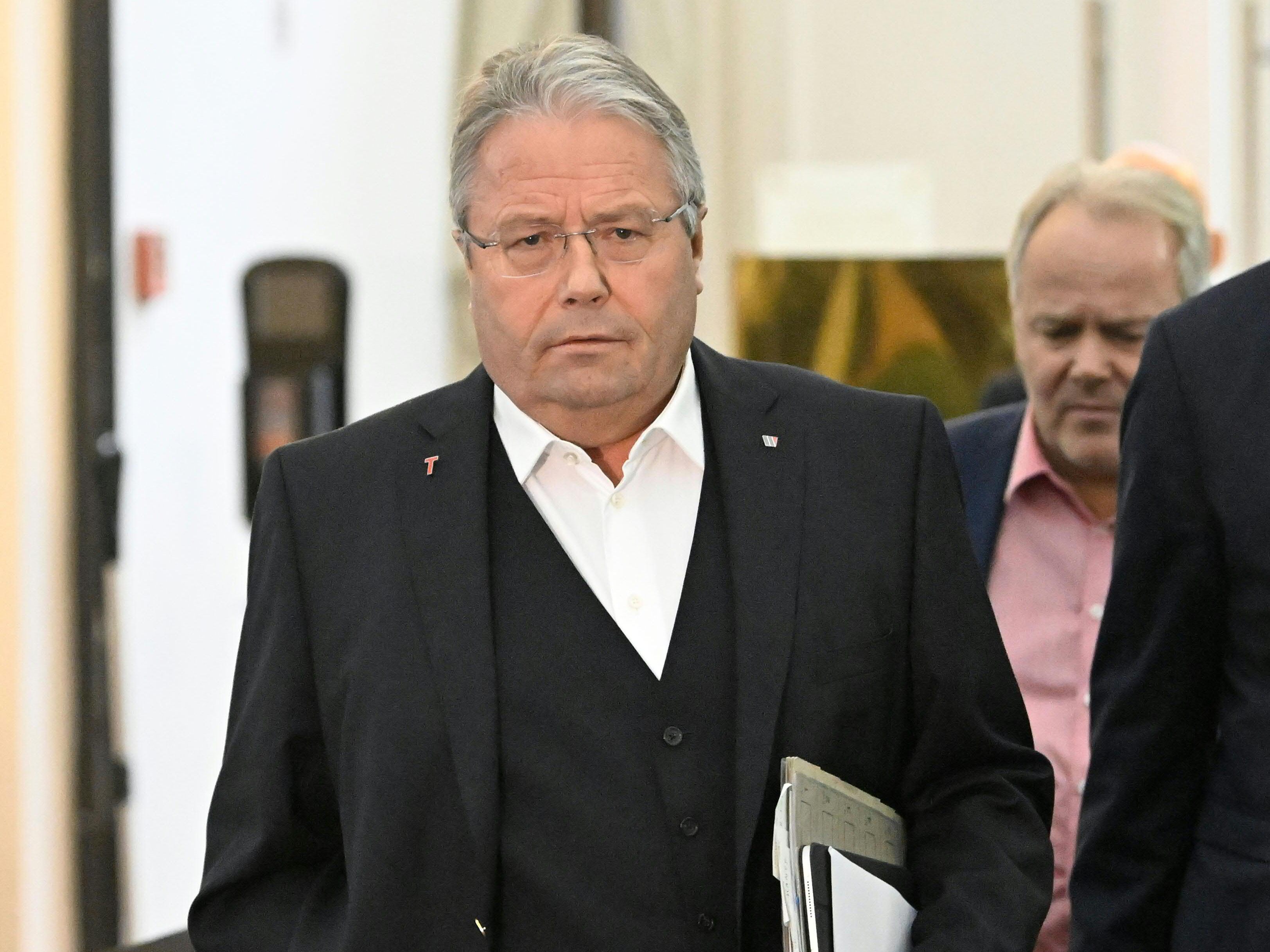 Der Tiroler ÖVP-Abgeordnete Franz Hörl war am Donnerstag vor dem U-Ausschuss.