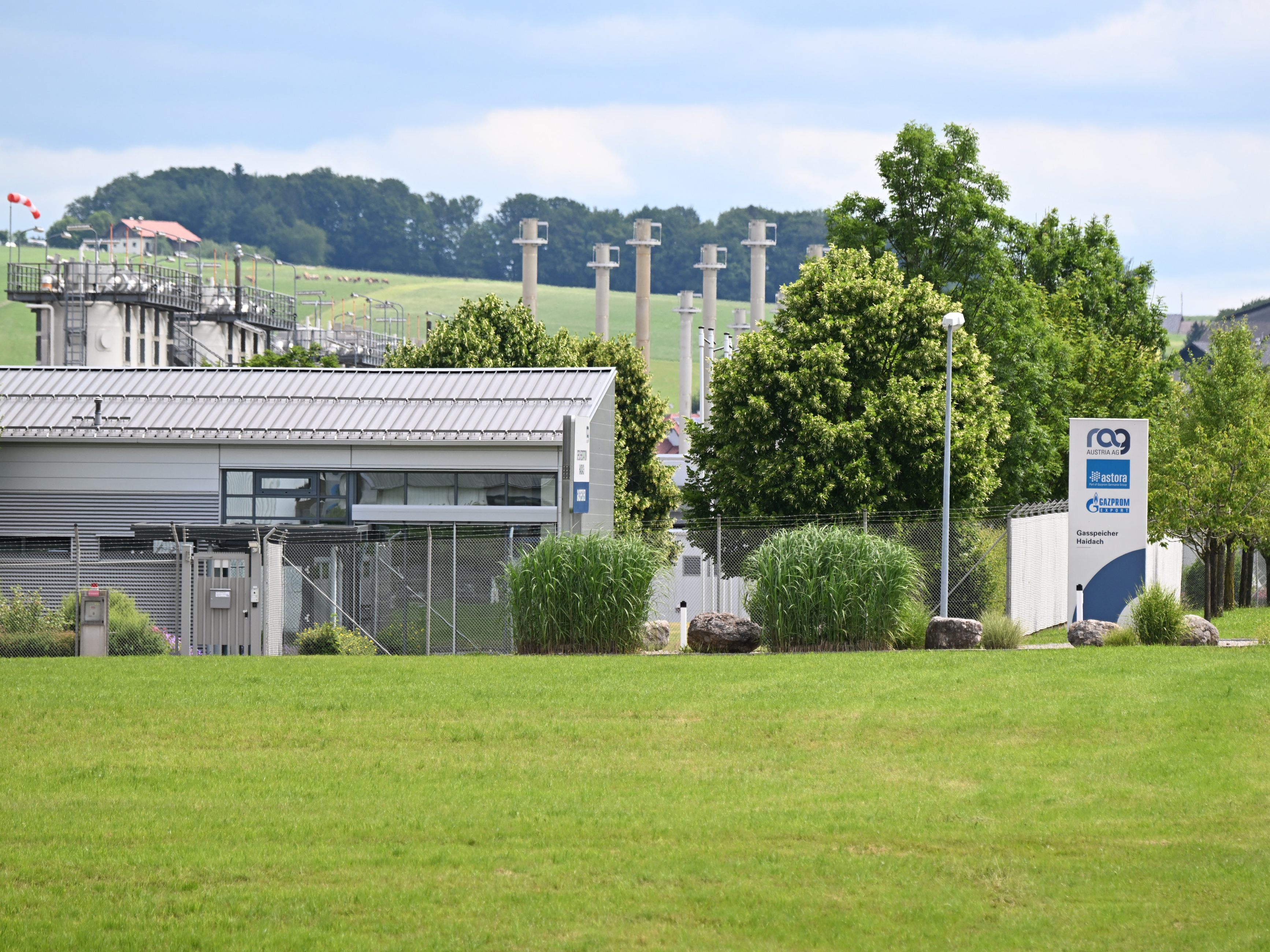Der Gasspeicher Haidach soll noch Ende Dezember an das österreichische Netz angeschlossen werden.