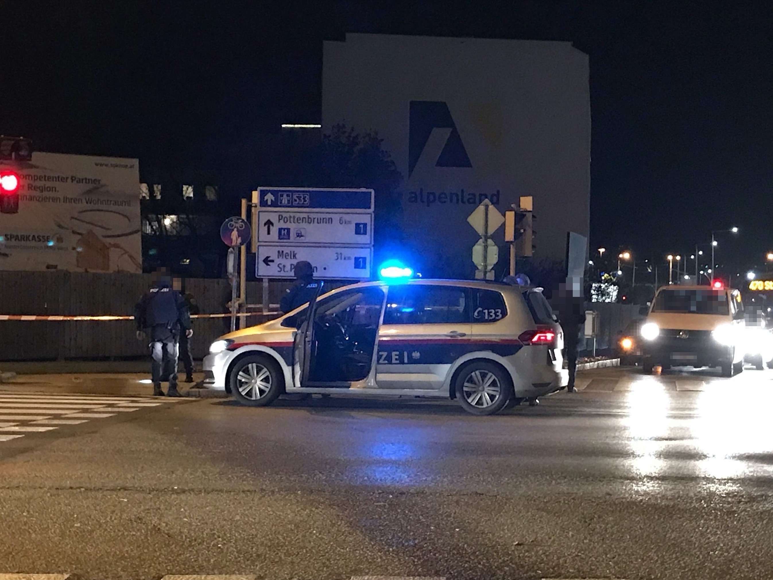 Das Auto des flüchtigen Pkw-Lenkers konnte in St. Pölten sichergestellt werden.