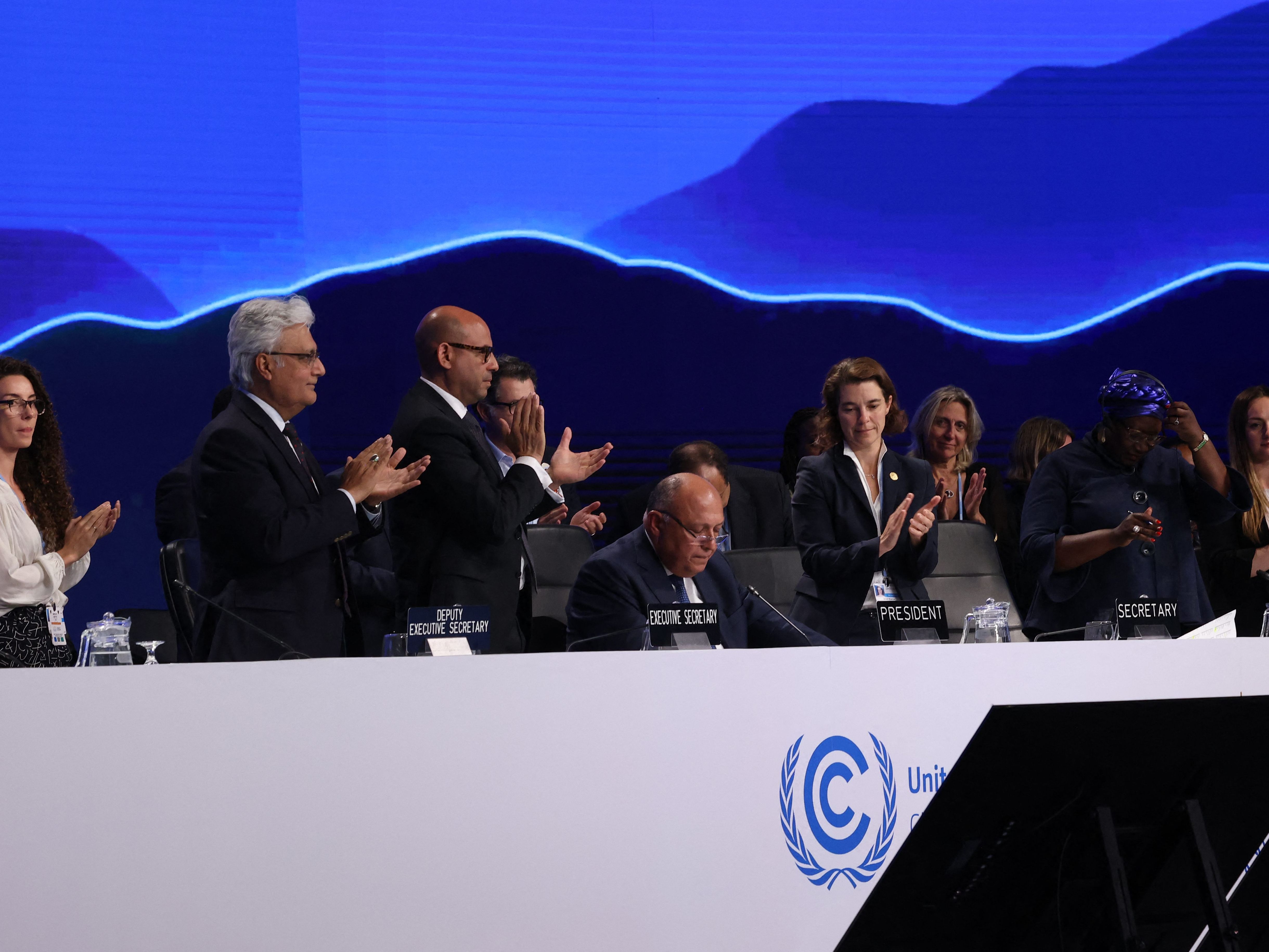 Bei der Weltklimakonferenz COP27 kam es zu einer Einigung über das Klimaschutzabkommen. Bei der Weltklimakonferenz COP27 kam es zu einer Einigung über das Klimaschutzabkommen.