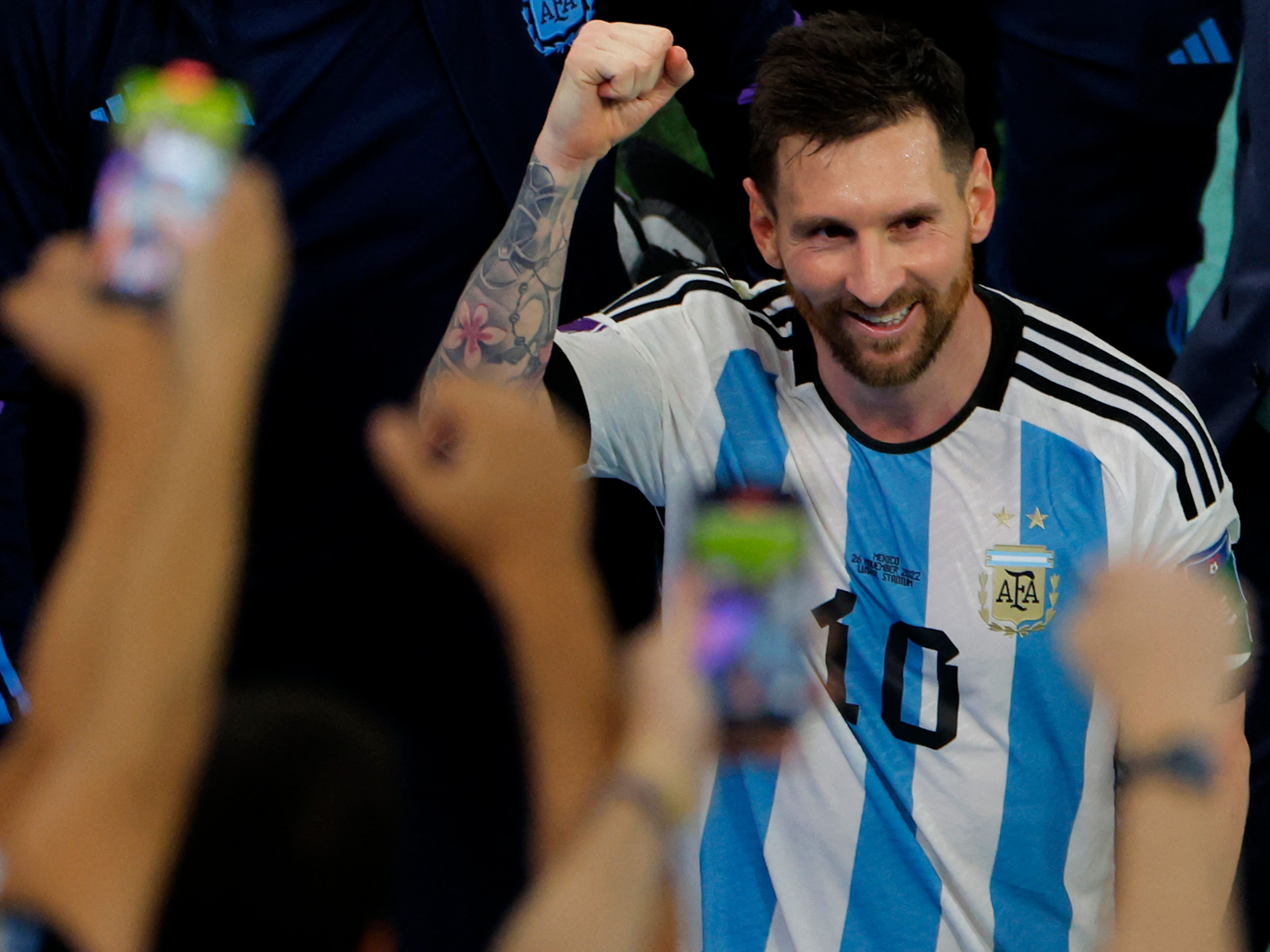 Messi erlöste Argentinien mit seinem 1:0 gegen Mexiko. Messi erlöste Argentinien mit seinem 1:0 gegen Mexiko.