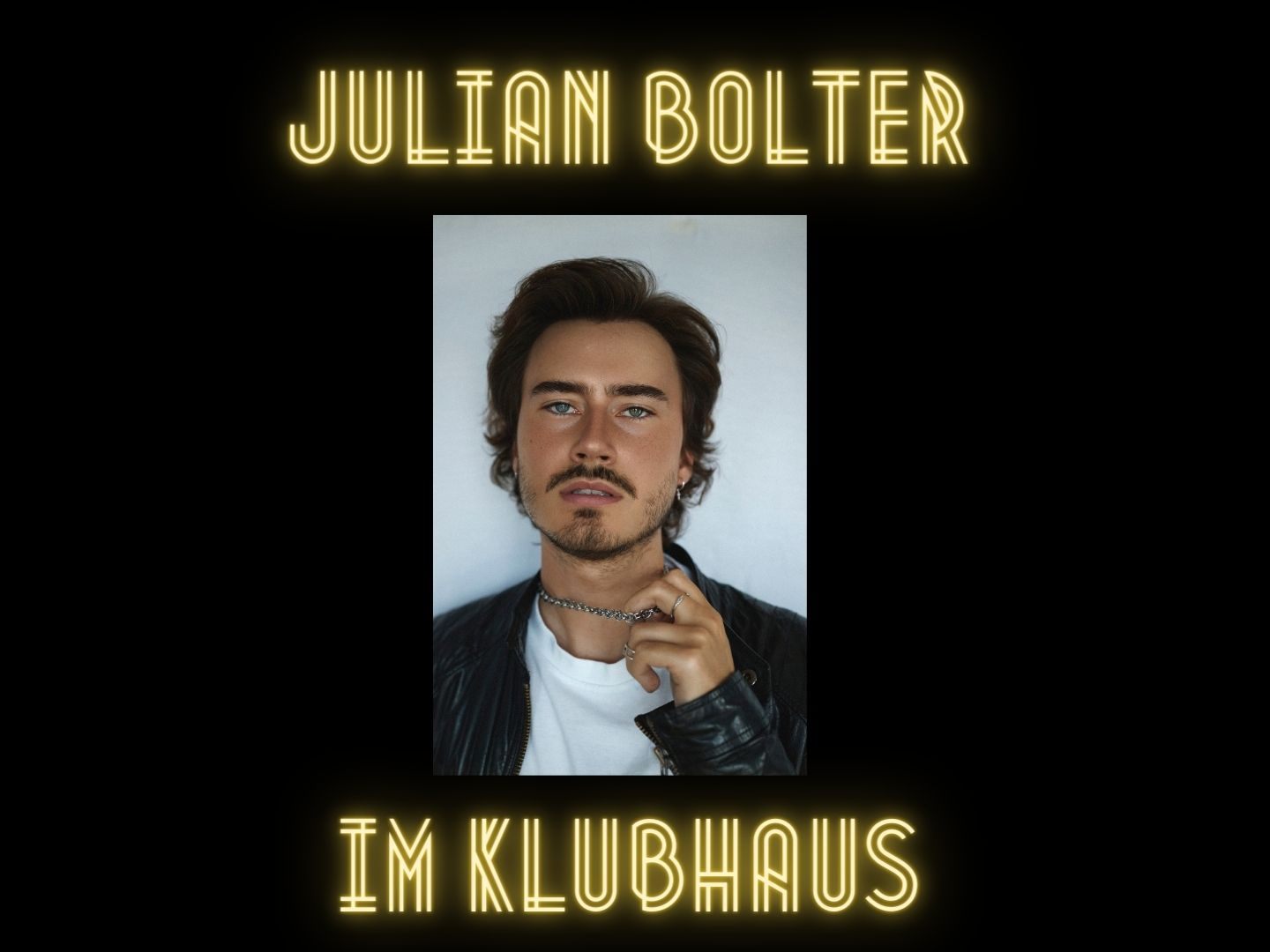 Julian Bolter im Klubhaus.