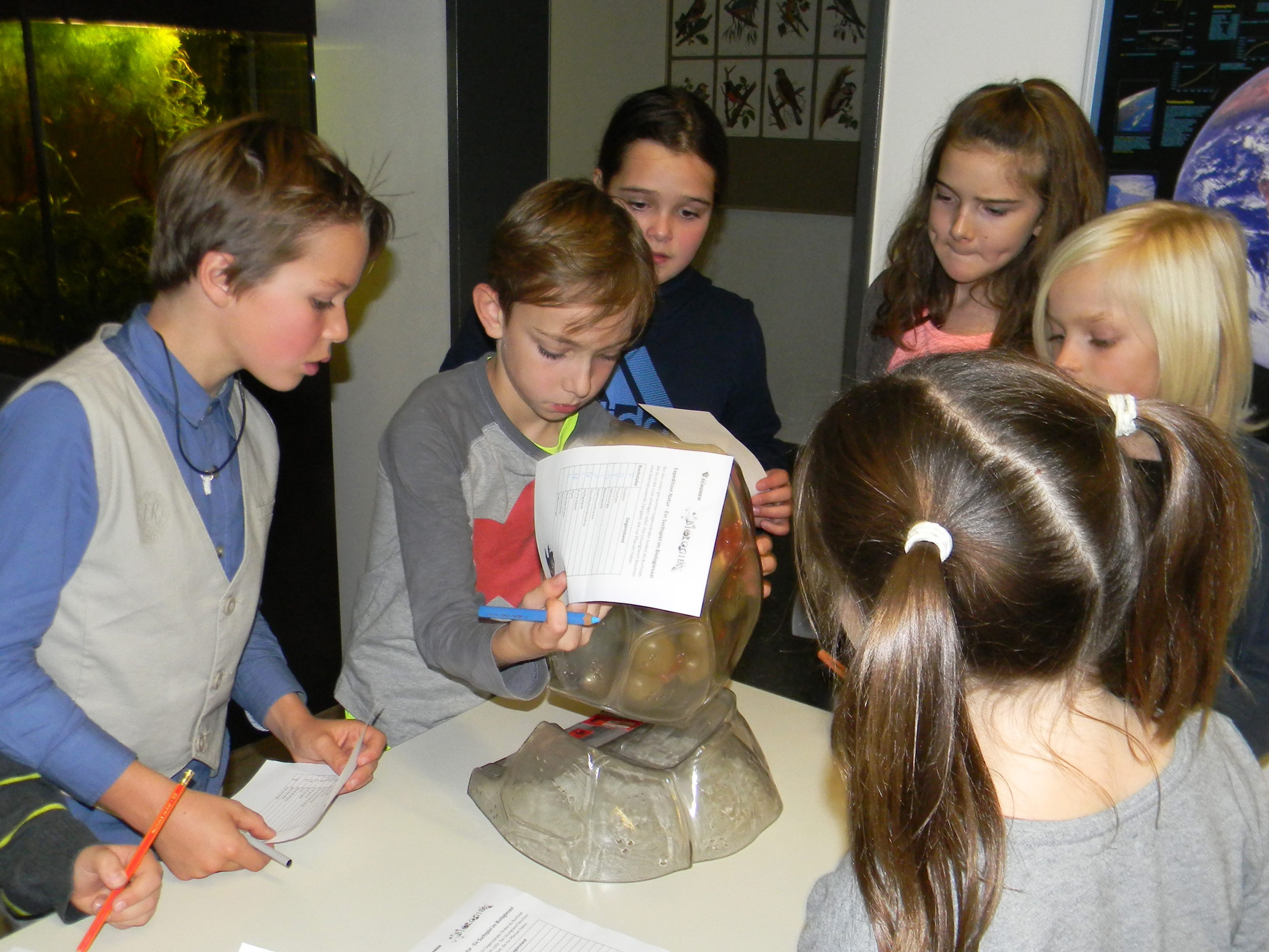 Am kommenden Montag und Dienstag erleben angehende Schüler das neue Lernhaus bei einer Rallye durch die Schule.