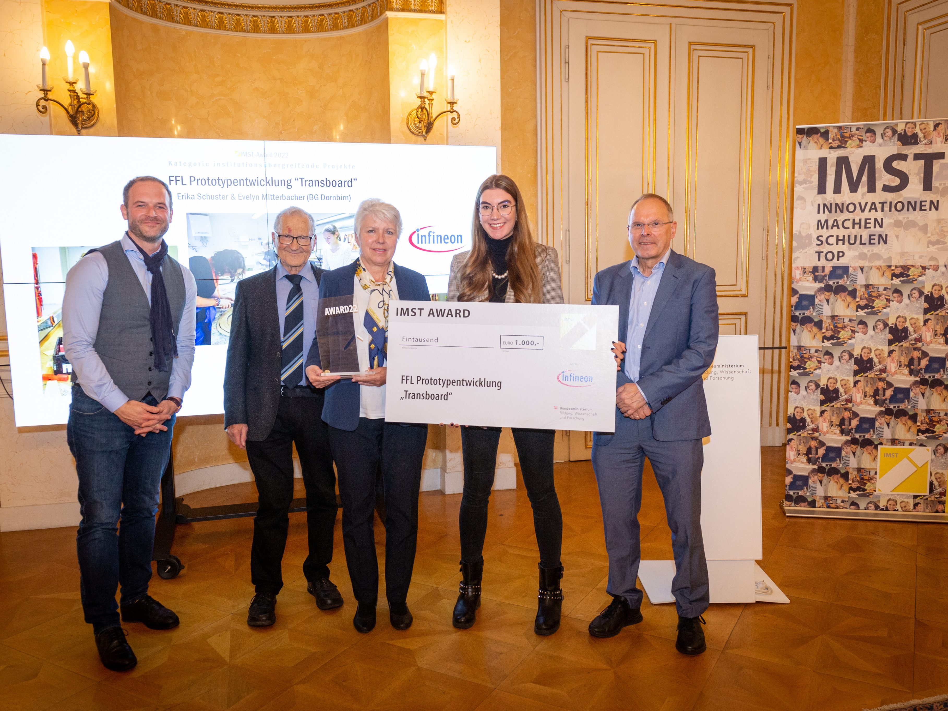 Die feierliche Verleihung der IMST-Awards fand in Wien statt. Die feierliche Verleihung der IMST-Awards fand in Wien statt.