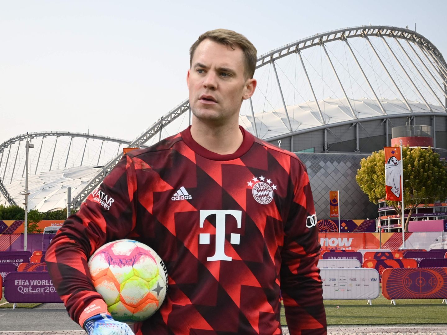 Manuel Neuer schätzt Katar als seine letzte WM ein. Manuel Neuer schätzt Katar als seine letzte WM ein.