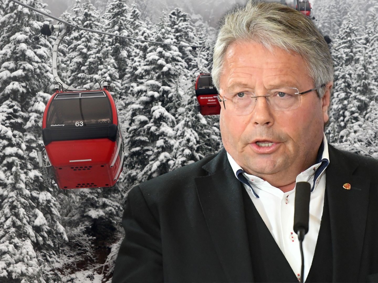Bei den Seilbahnen ist in Sachen Umwelt alles wunderbar, versichert Franz Hörl Bei den Seilbahnen ist in Sachen Umwelt alles wunderbar, versichert Franz Hörl