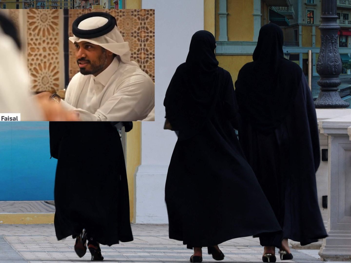 Faisal (kl. Bild) verglich im ZDF-Interview verschleierte Frauen mit verpackten Süßigkeiten. Faisal (kl. Bild) verglich im ZDF-Interview verschleierte Frauen mit verpackten Süßigkeiten.