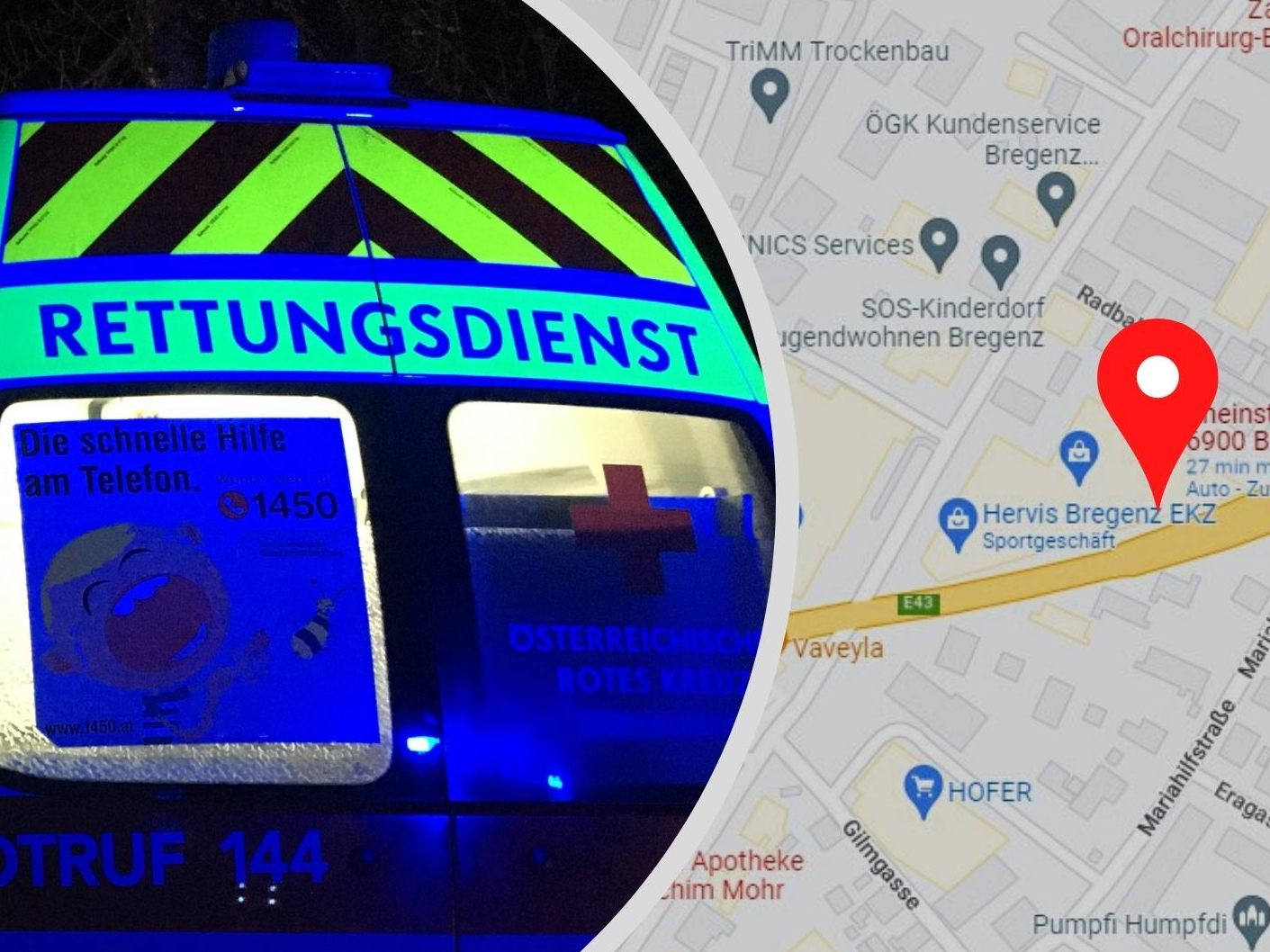 Sturz mit E-Scooter