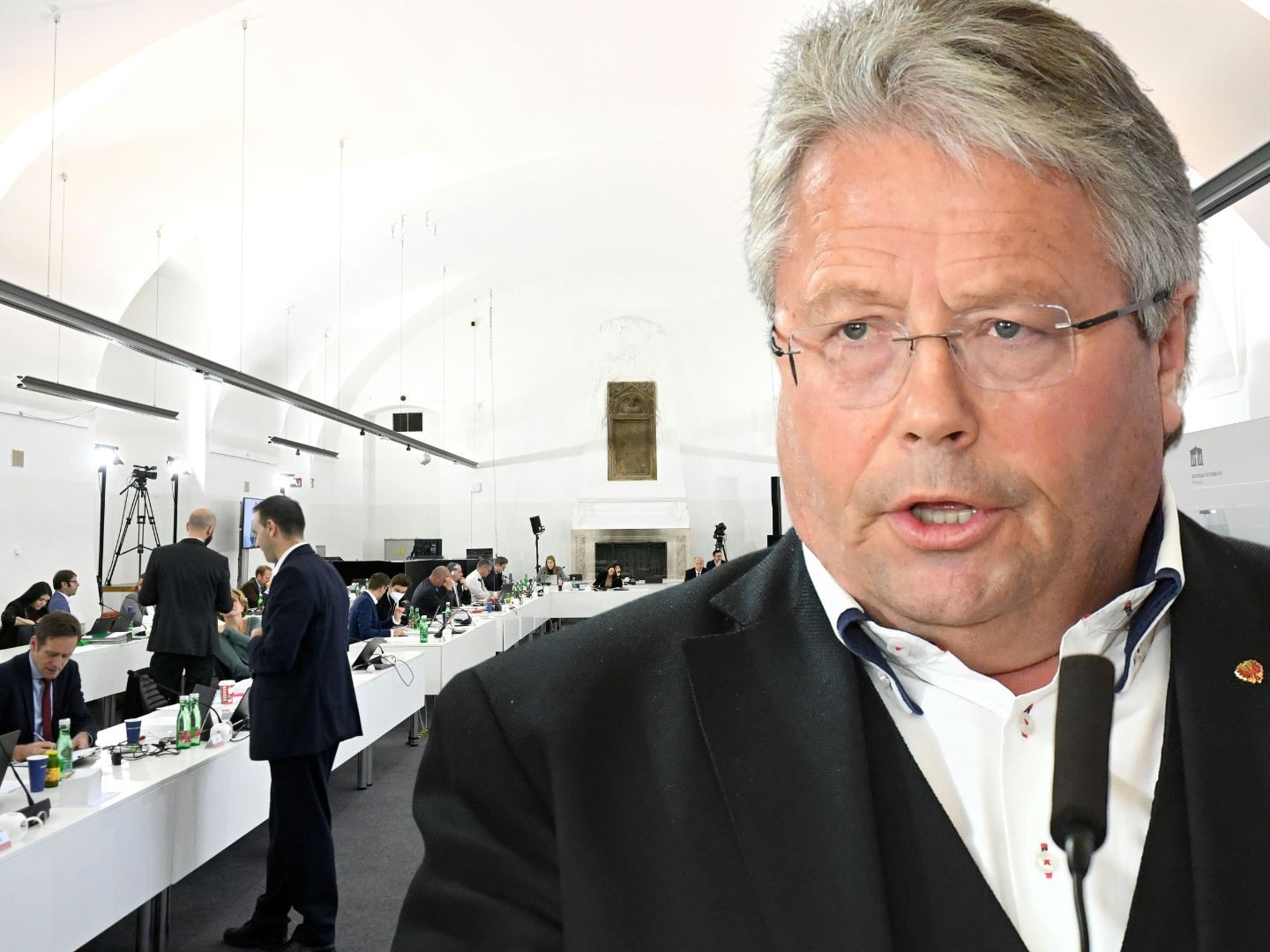 "Seilbahnkaiser" Franz Hörl stand am Donnerstag vor dem ÖVP-U-Ausschuss. "Seilbahnkaiser" Franz Hörl stand am Donnerstag vor dem ÖVP-U-Ausschuss.