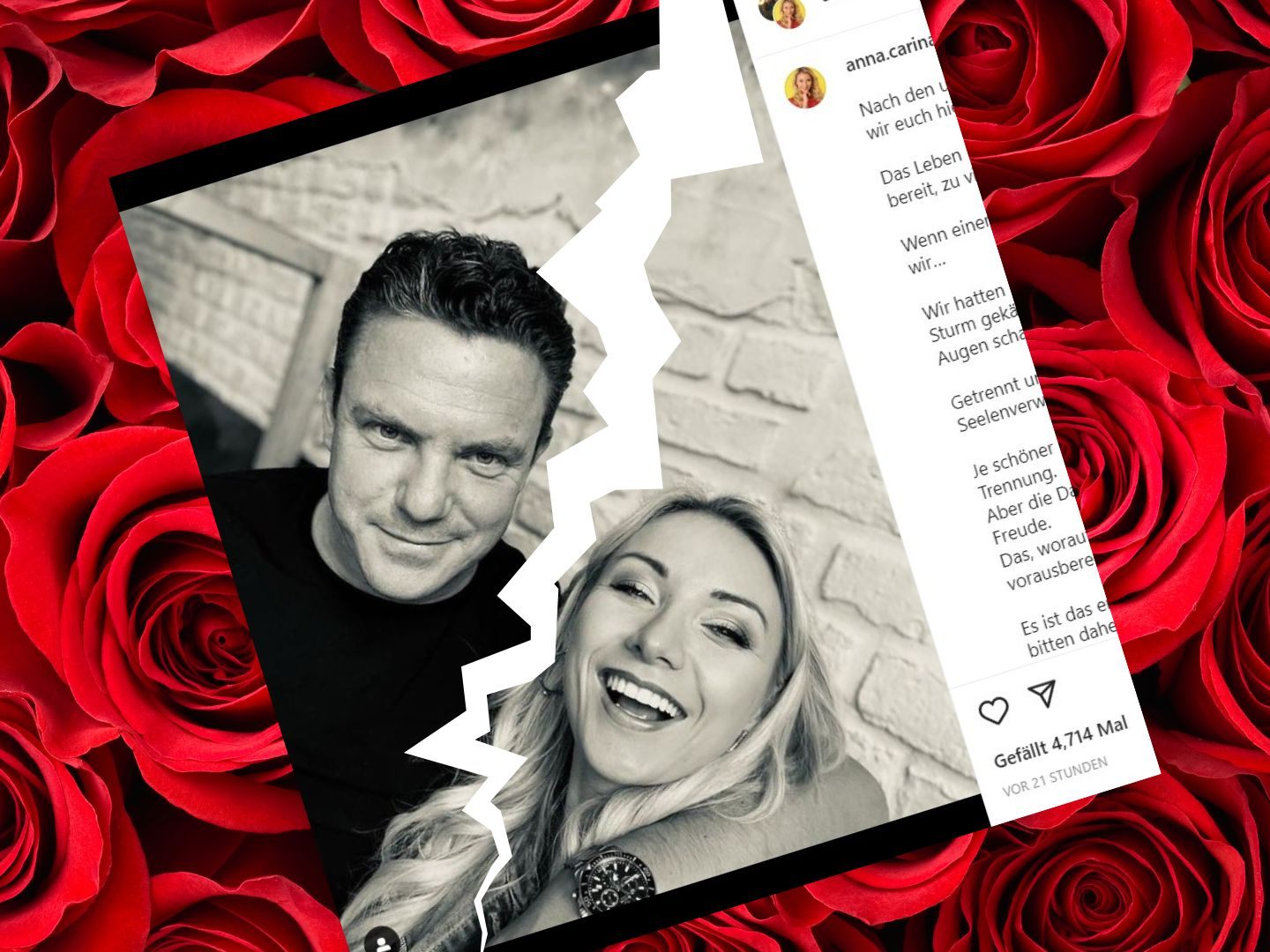 Gehen getrennte Wege: Stefan Mross und Anna-Carina Woitschak. Gehen getrennte Wege: Stefan Mross und Anna-Carina Woitschak.