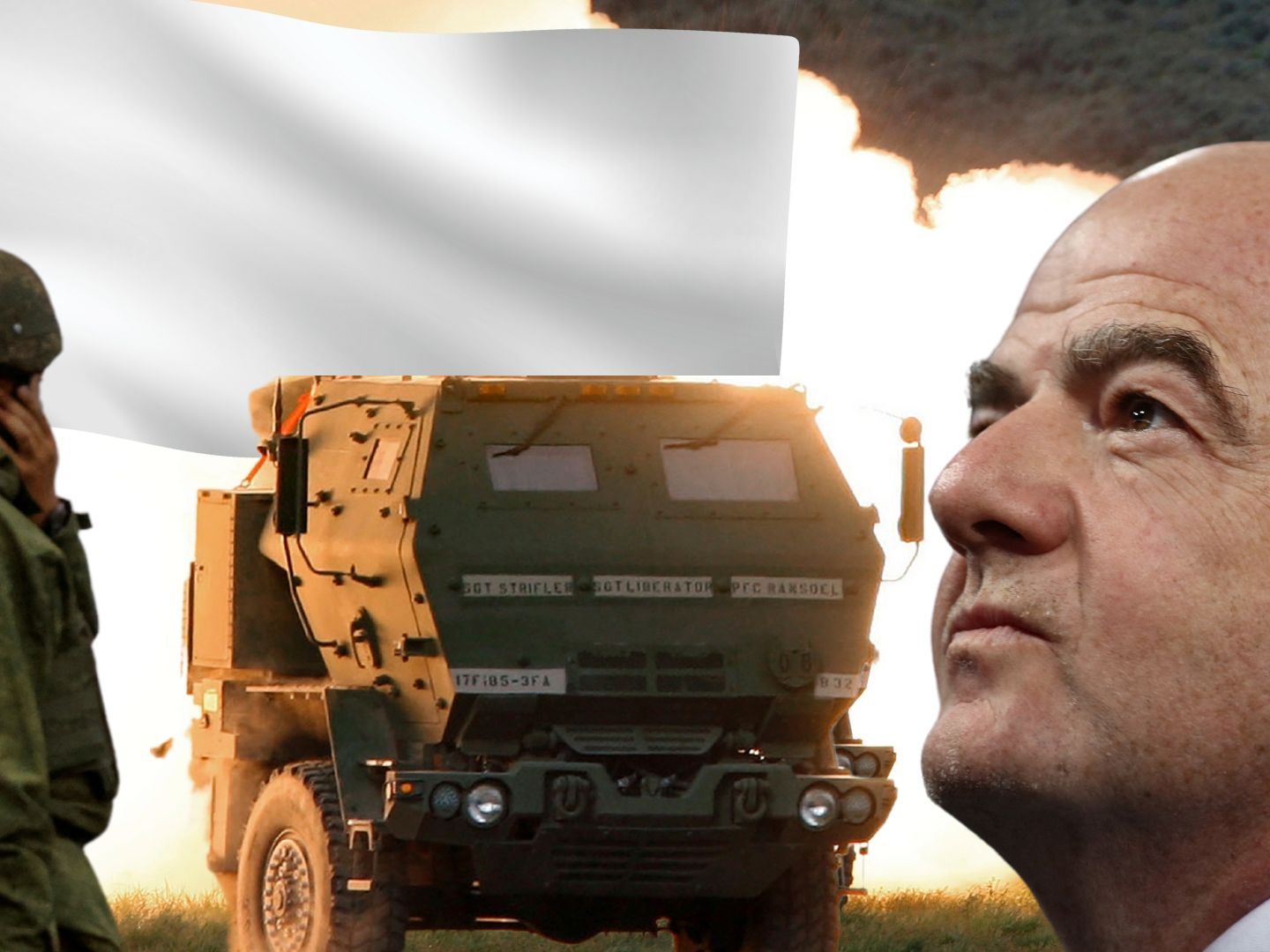 Der FIFA-Präsident will die Fußball-WM als Zeichen des Friedens. Der FIFA-Präsident will die Fußball-WM als Zeichen des Friedens.