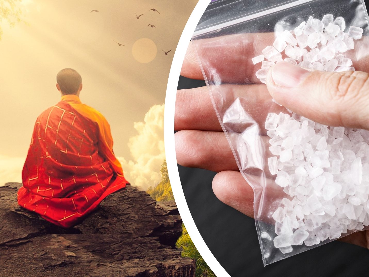 Mönche auf Meth: In einem Tempel gibt es keine Mönche mehr, weil alle auf Entzug geschickt wurden. Mönche auf Meth: In einem Tempel gibt es keine Mönche mehr, weil alle auf Entzug geschickt wurden.