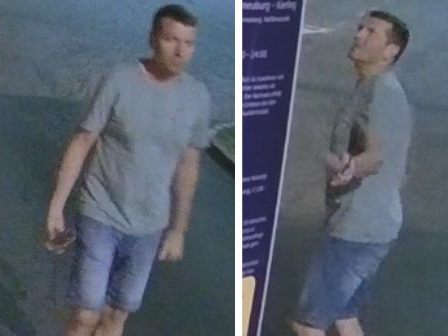 Die Polizei sucht nach diesem Mann, der in Klosterneuburg auf Kameras eingeschlagen haben soll. Die Polizei sucht nach diesem Mann, der in Klosterneuburg auf Kameras eingeschlagen haben soll.