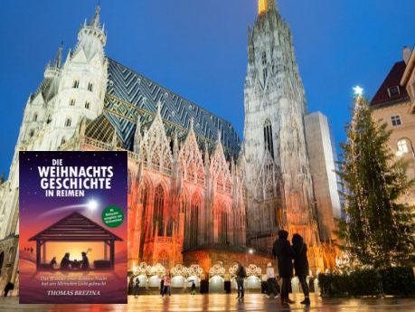 Thomas Brezina ließt im Wiener Stephansdom aus "Die Weihnachtsgeschichte in Reimen".